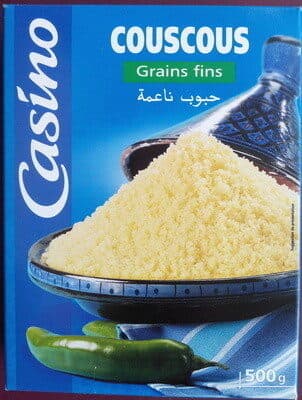 Casino Couscous grains fins packshot