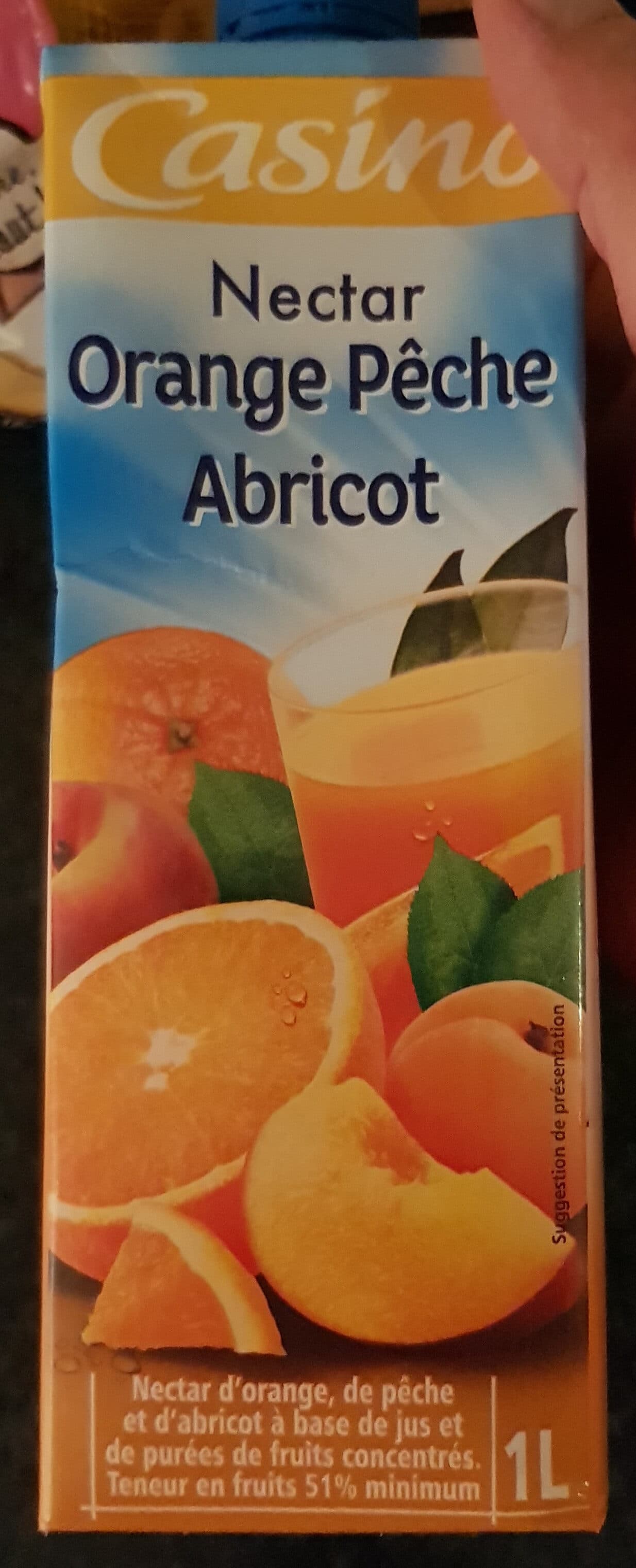 Casino Nectar d'orange, de pêche et d'abricot packshot