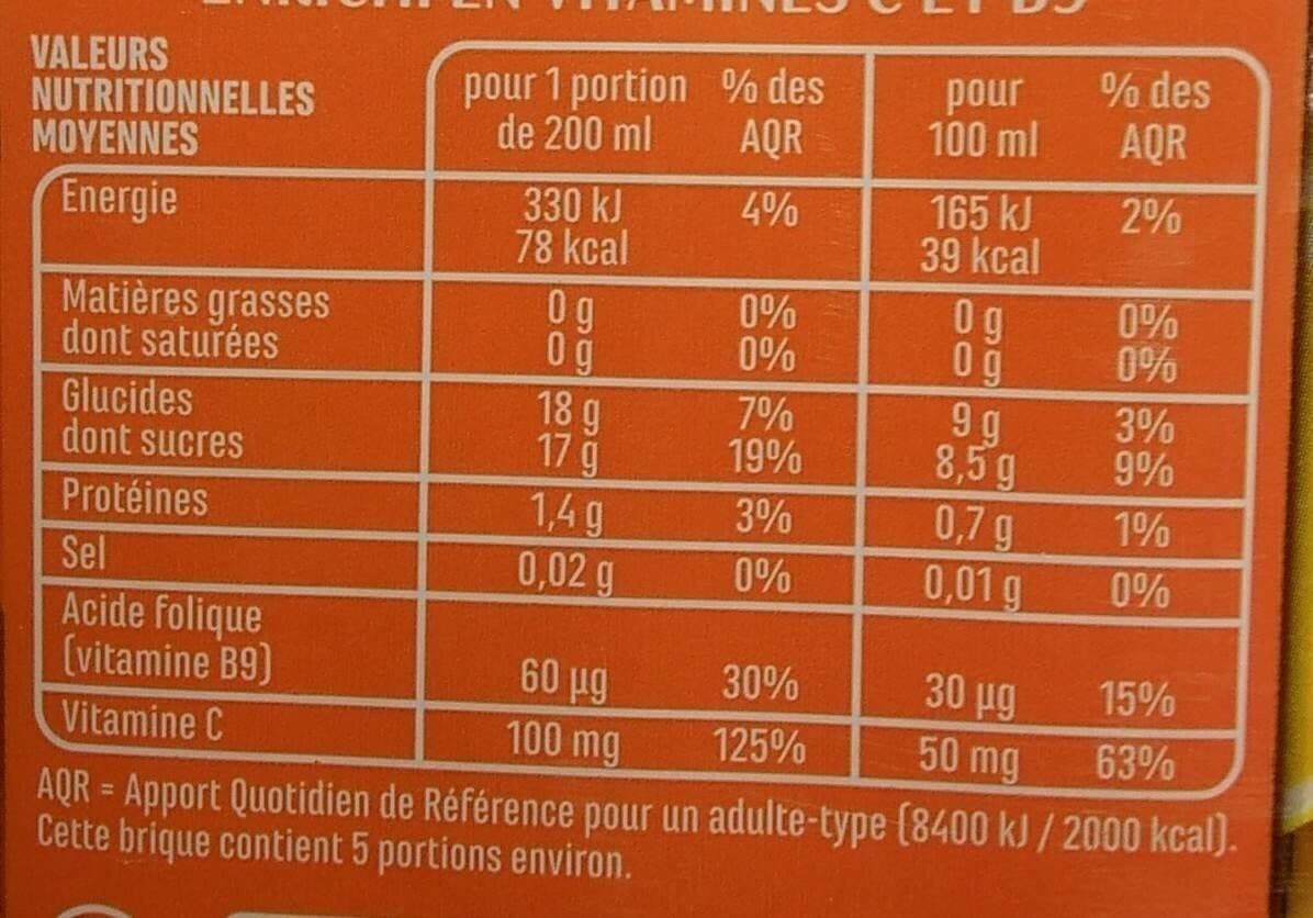 Casino Jus d'orange packshot