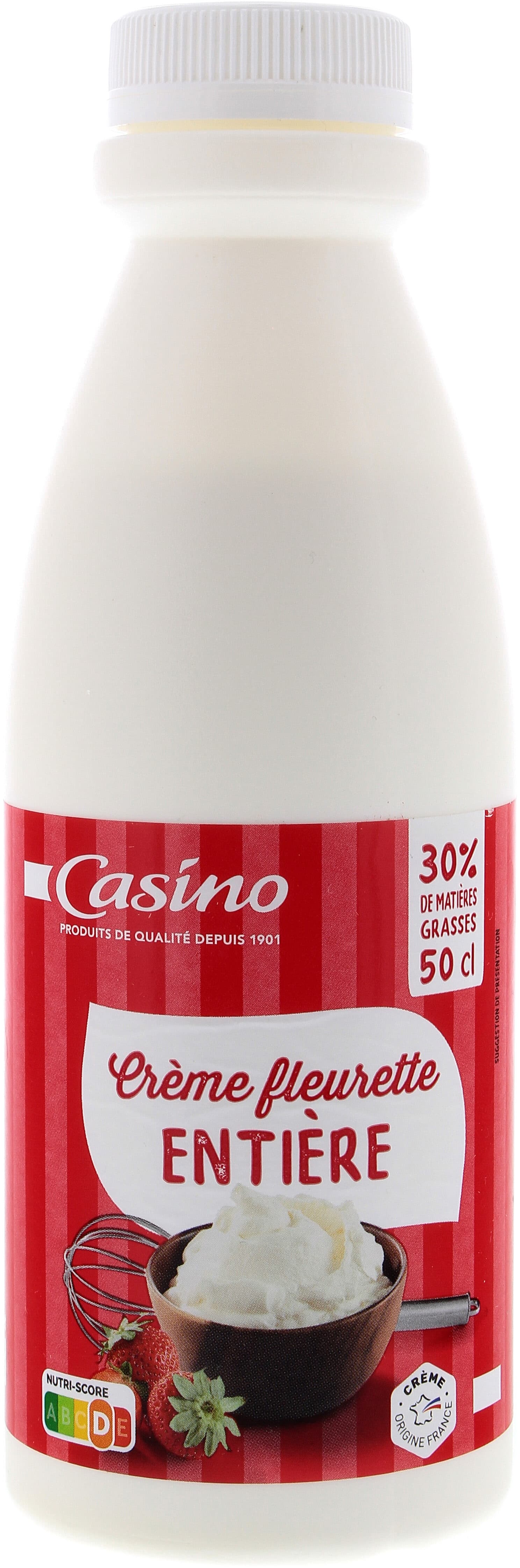Casino Crème Fleurette Entière packshot