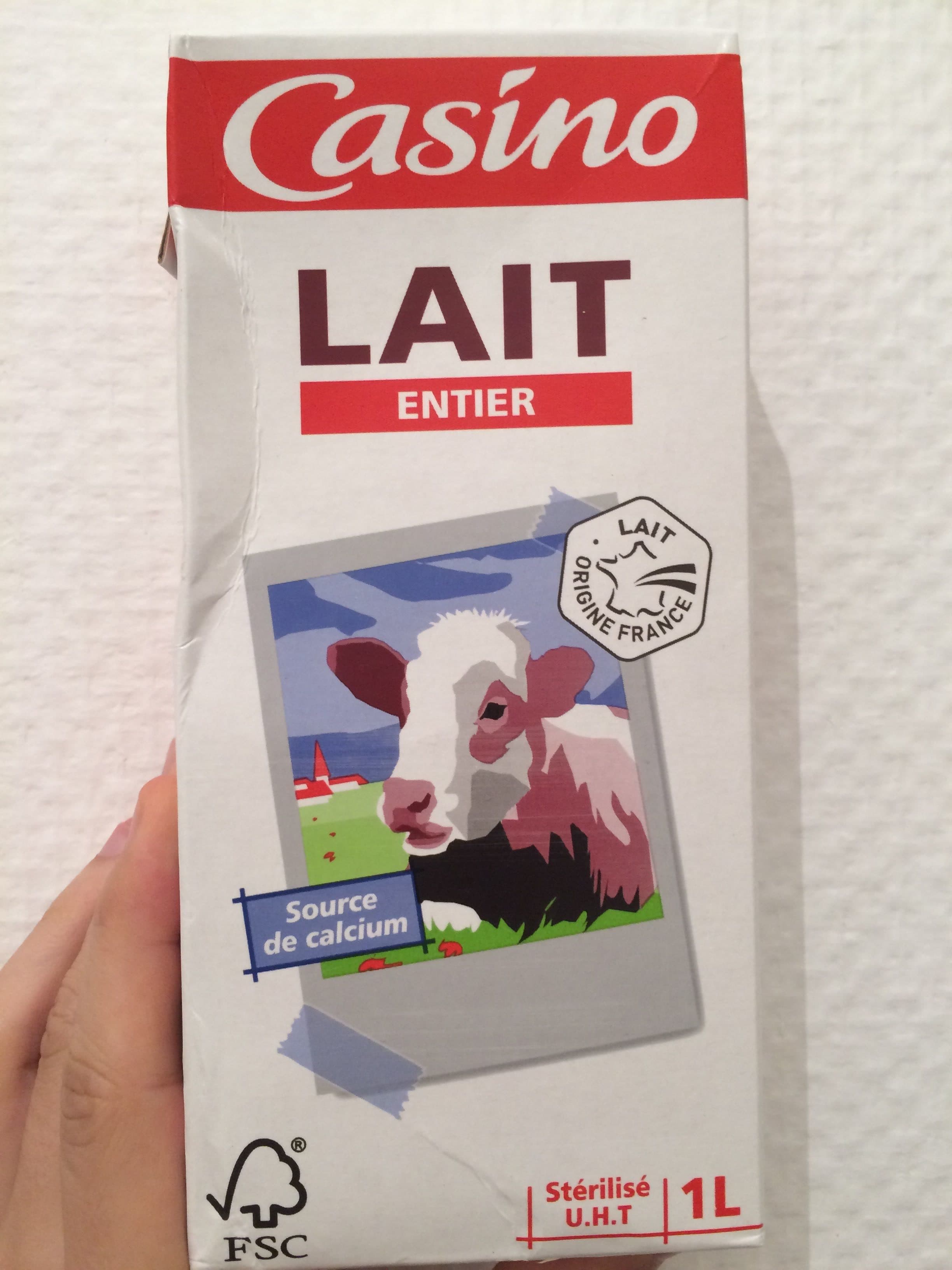 Casino Lait Entier packshot