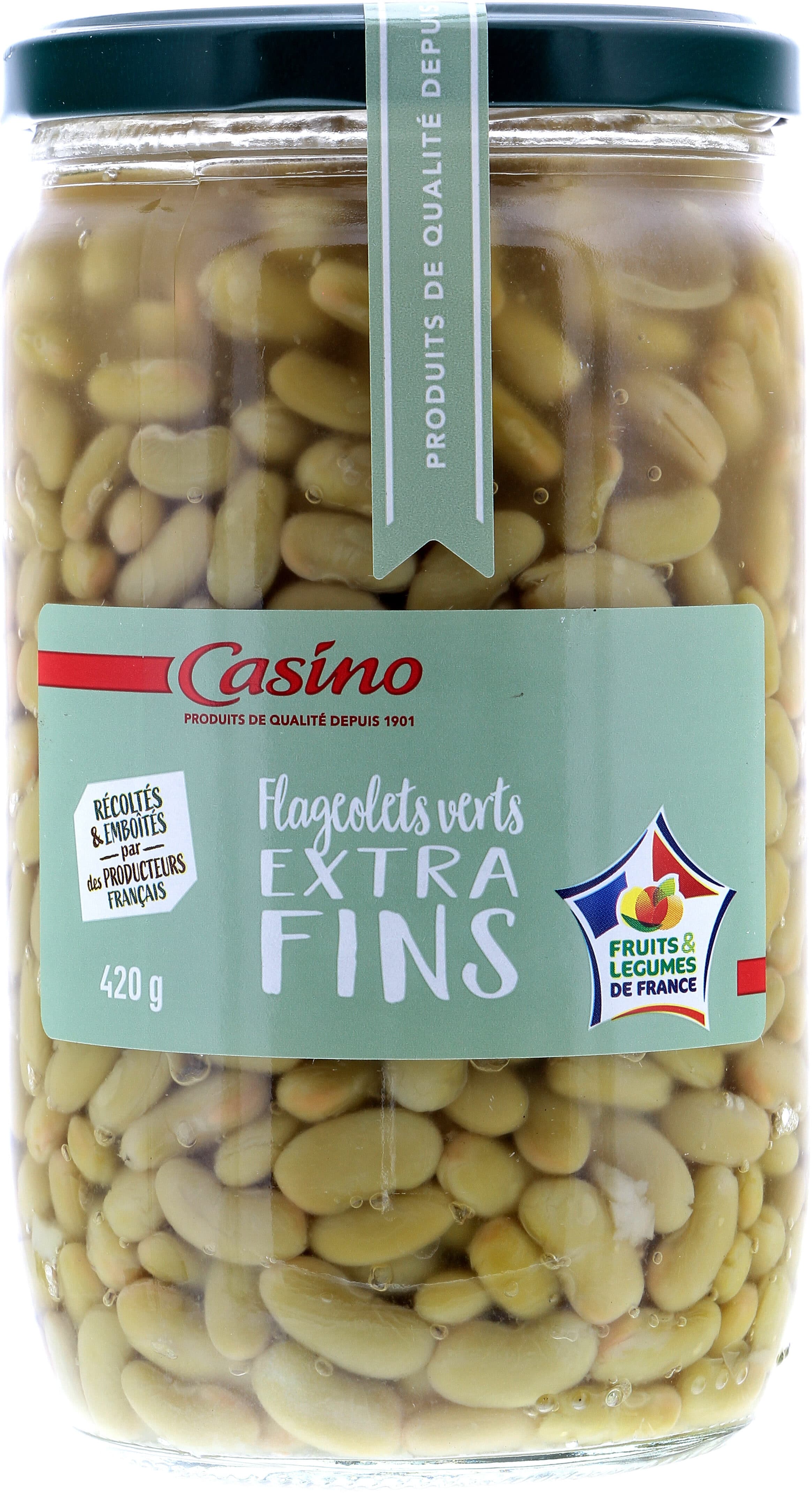 Casino Flageolets verts extrafins packshot