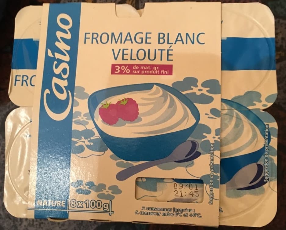 Casino Fromage blanc 60Cal.100g packshot