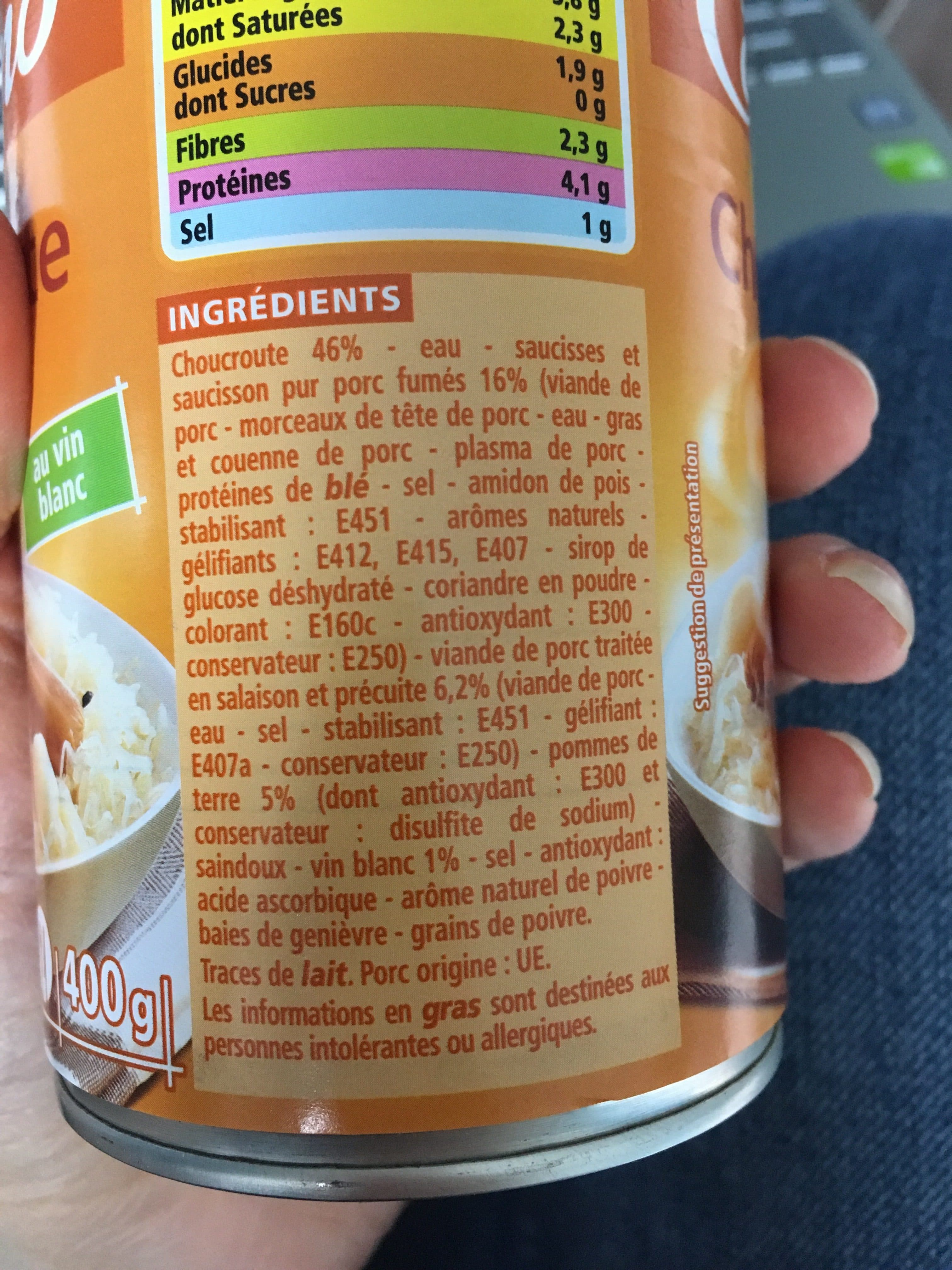 Casino Choucroute garnie au vin blanc packshot