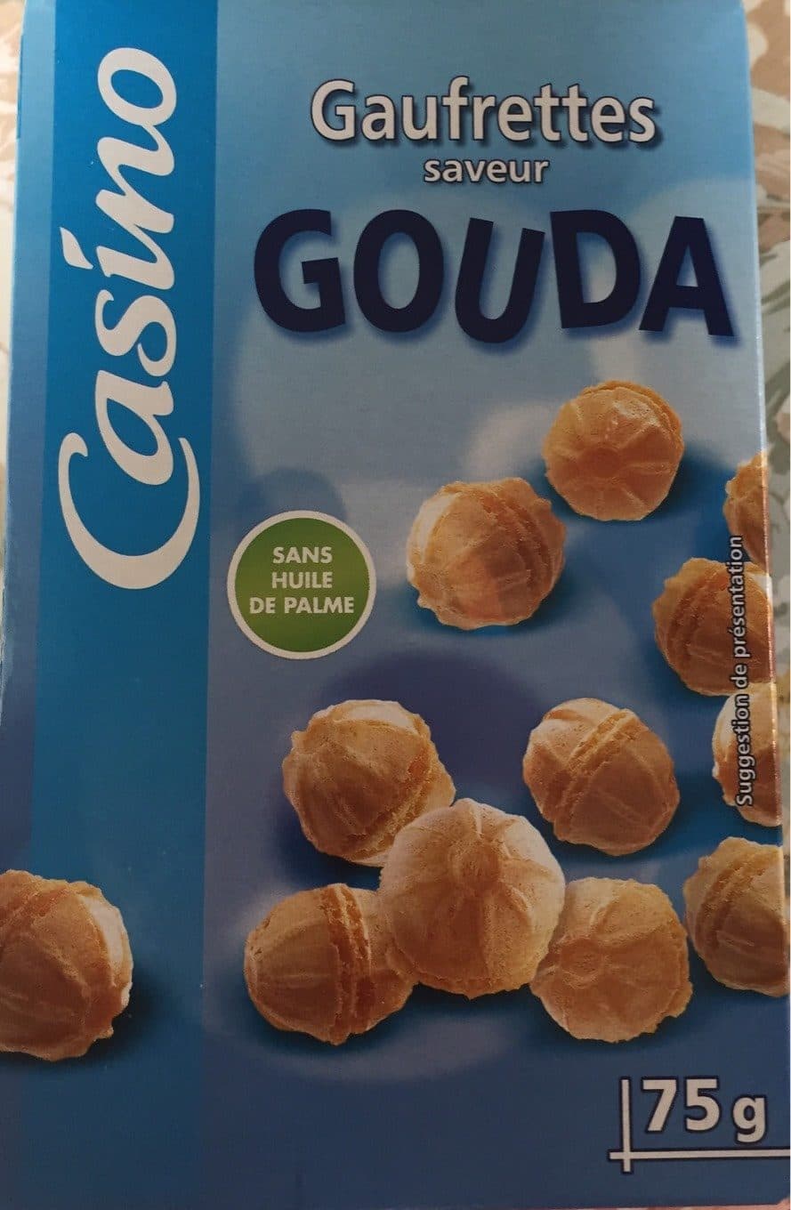 Casino Gaufrettes Gouda X12 75G Co packshot