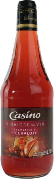 Casino Vinaigre de vin rouge à l'arôme naturel d'échalote 6% d'acidité packshot