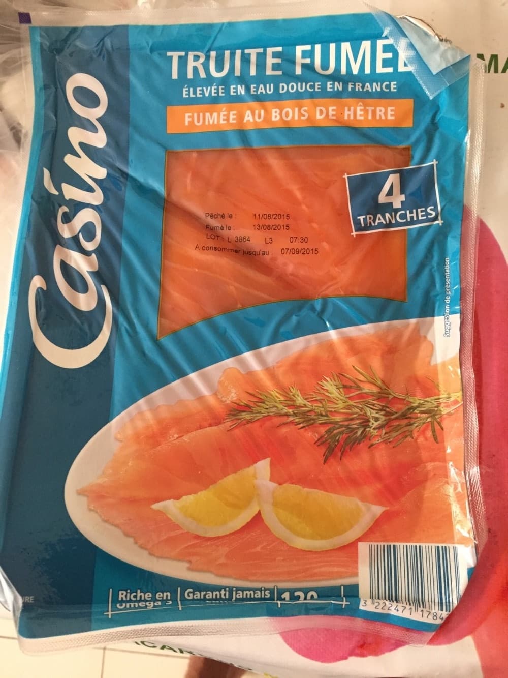 Casino Truite fumée packshot