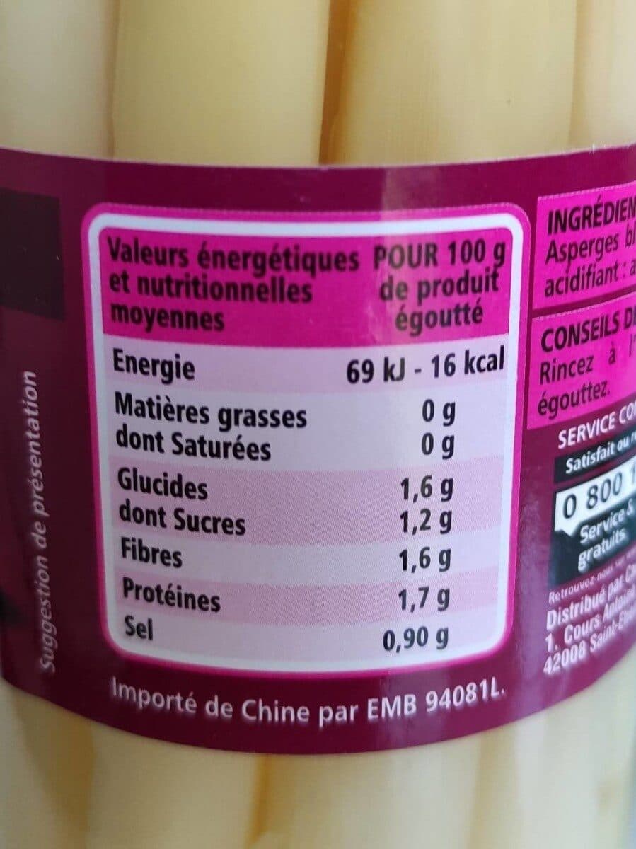 Casino Asperges pelées grosses packshot