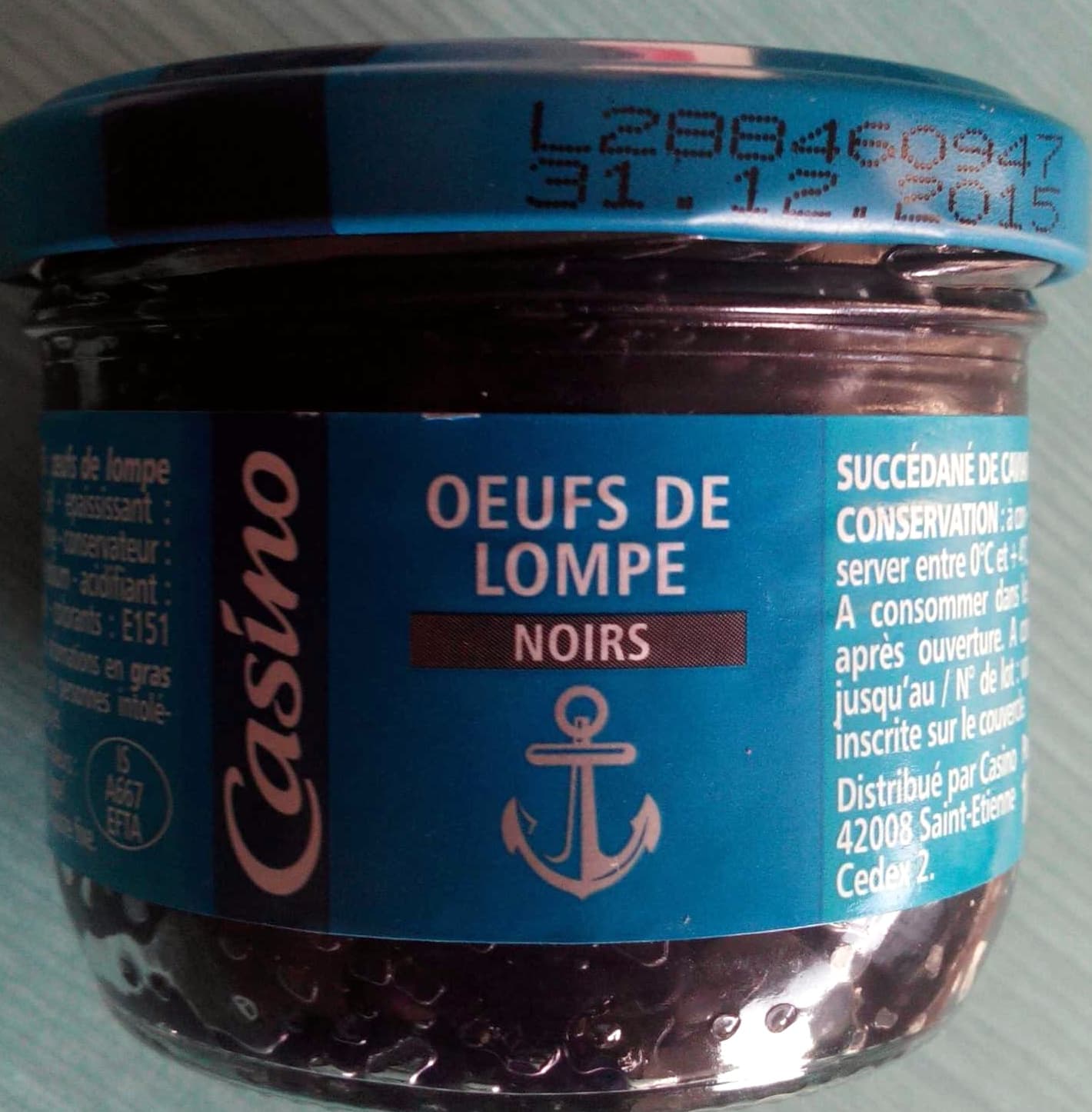 Casino Oeufs de lompe noirs packshot