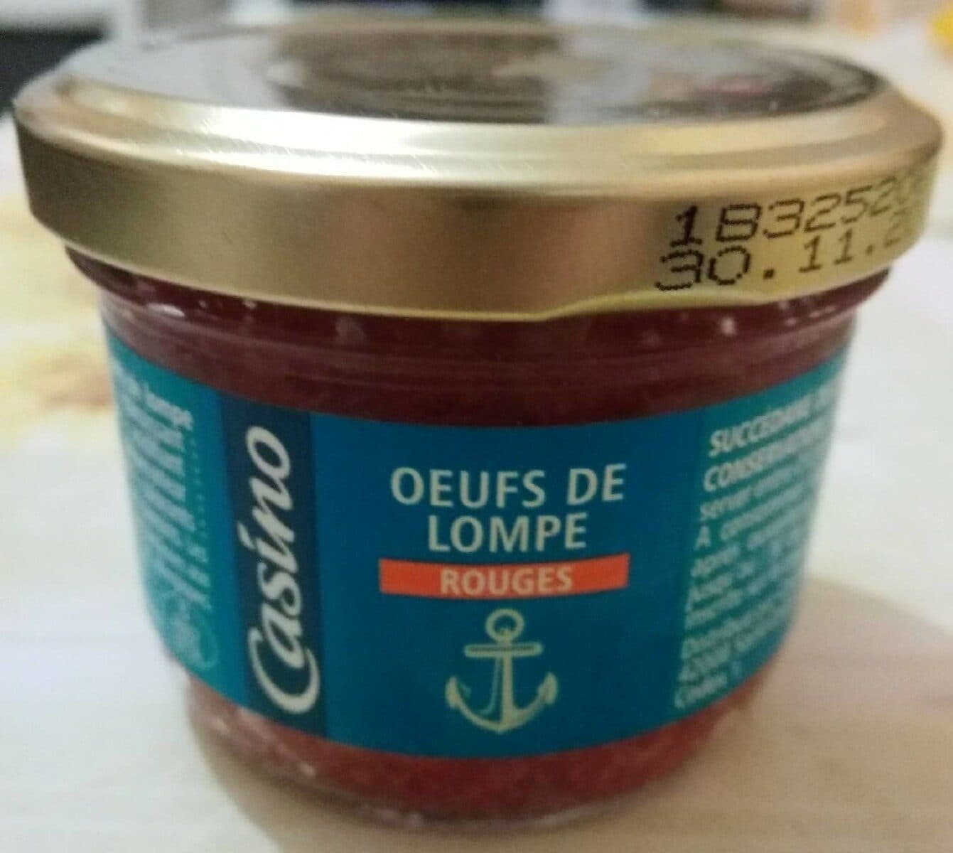 Casino Œufs de lompe rouges packshot