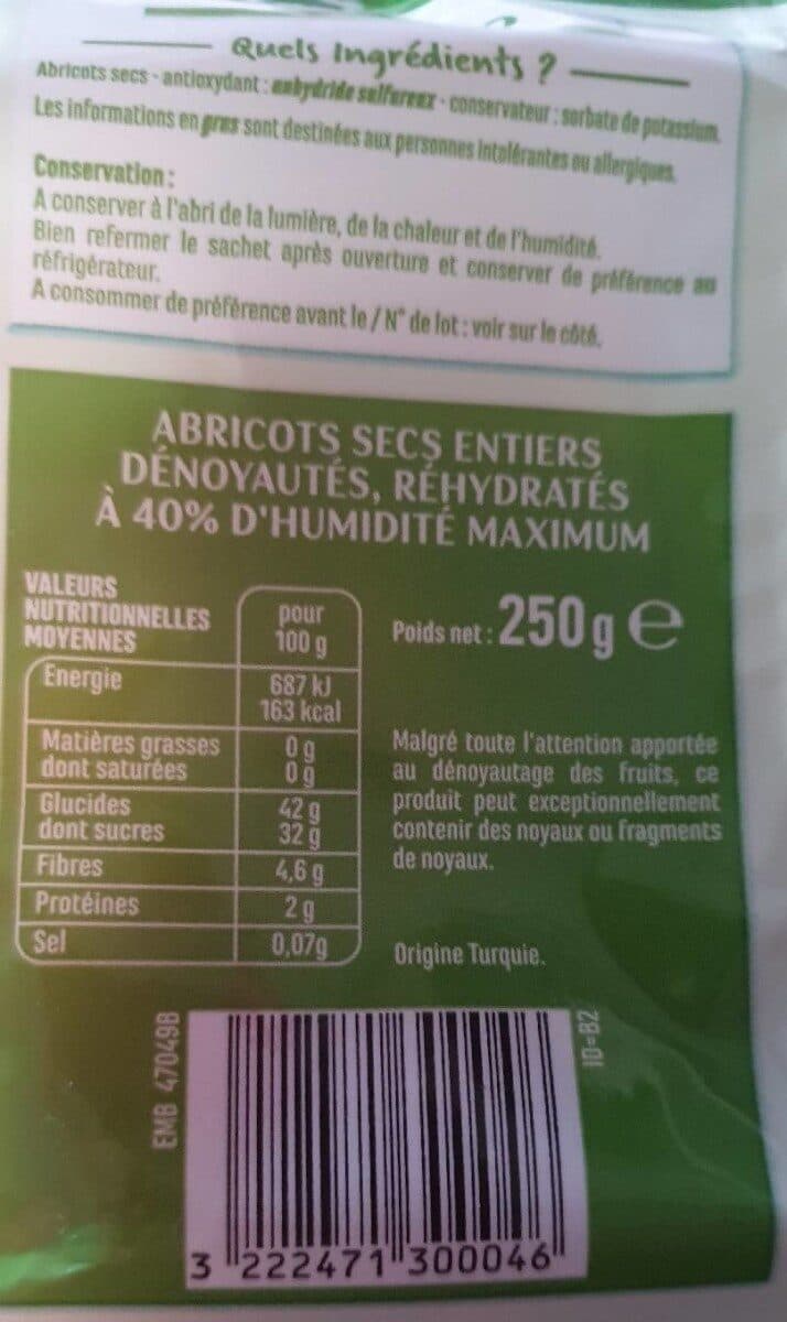 Casino Abricots moelleux packshot
