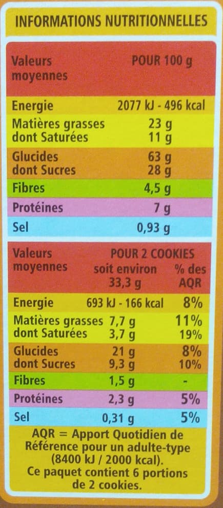 Casino Cookies goût tout chocolat packshot