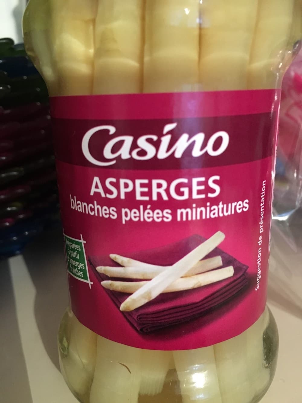 Casino Asperges blanches pelées miniatures packshot
