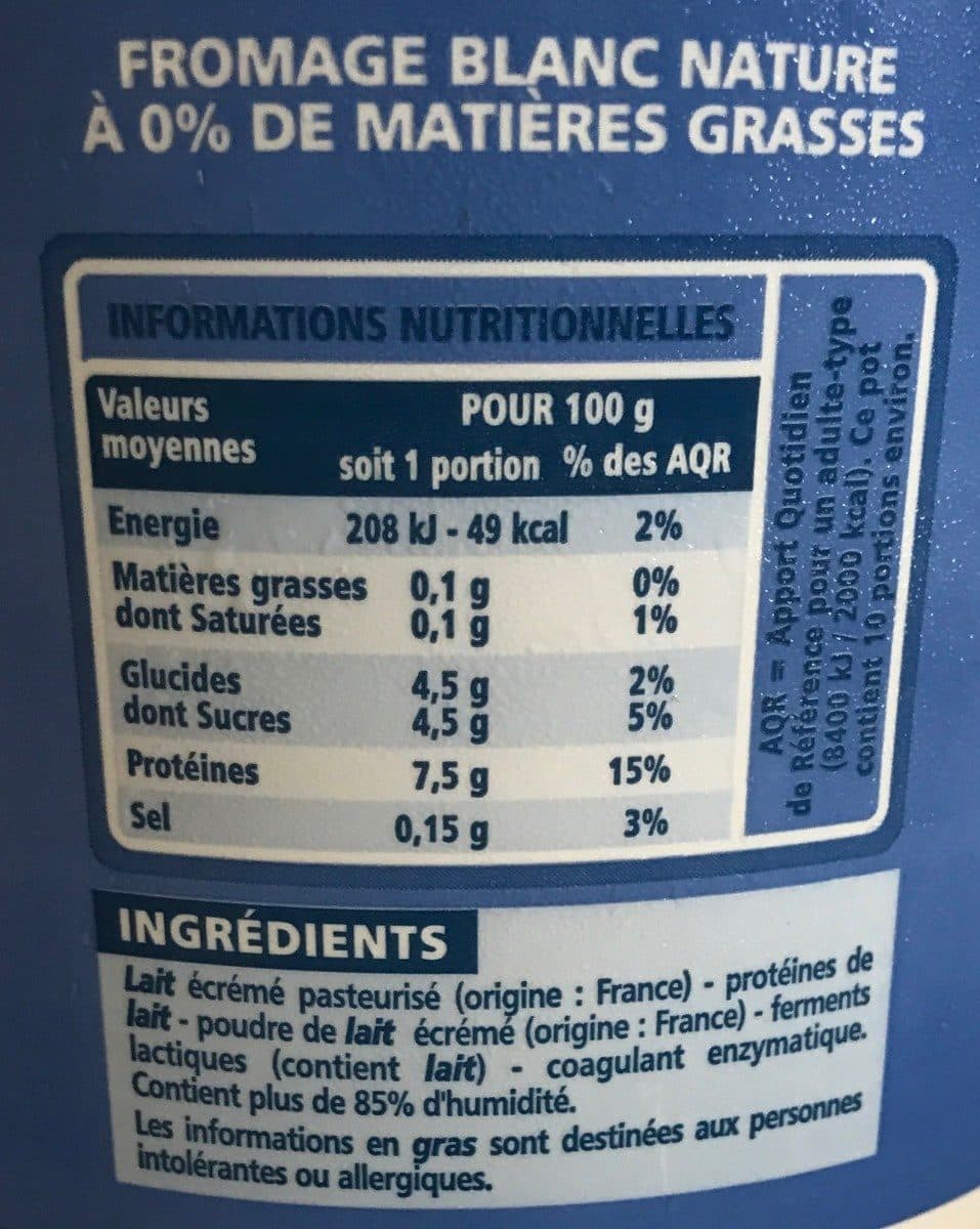 Casino Fromage blanc packshot