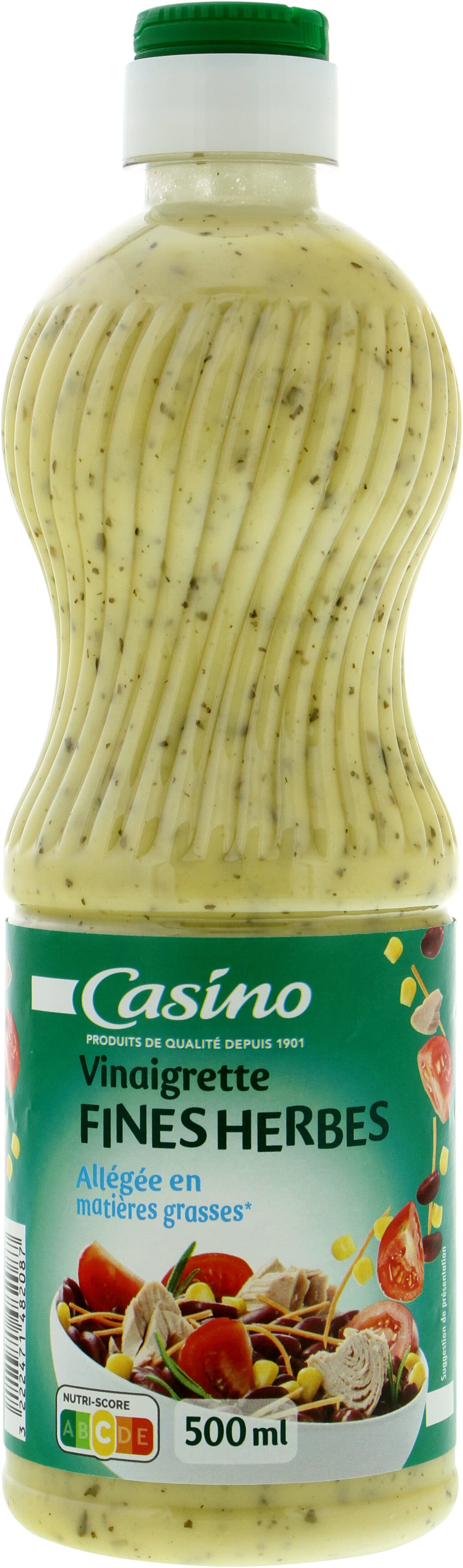 Casino Vinaigrette FINES HERBES allégée en matières grasses packshot