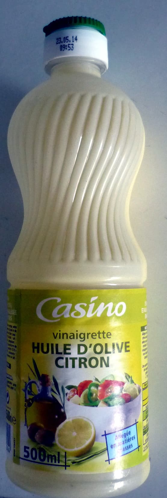 Casino Vinaigrette - Huile d'olive vierge extra (13%) citron allégée en matières grasses packshot