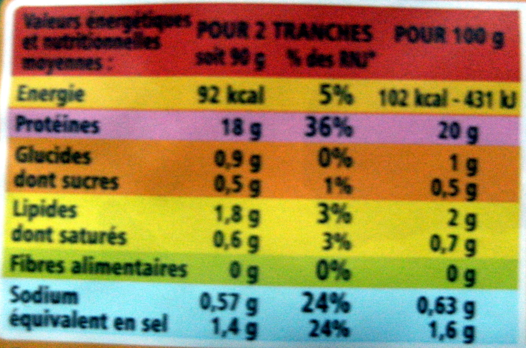 Casino Jambon Supérieur Découenné - Dégraissé packshot
