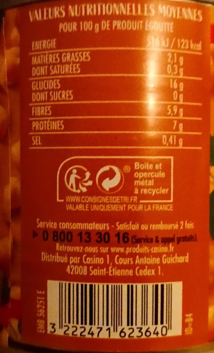 Casino Pois chiches packshot