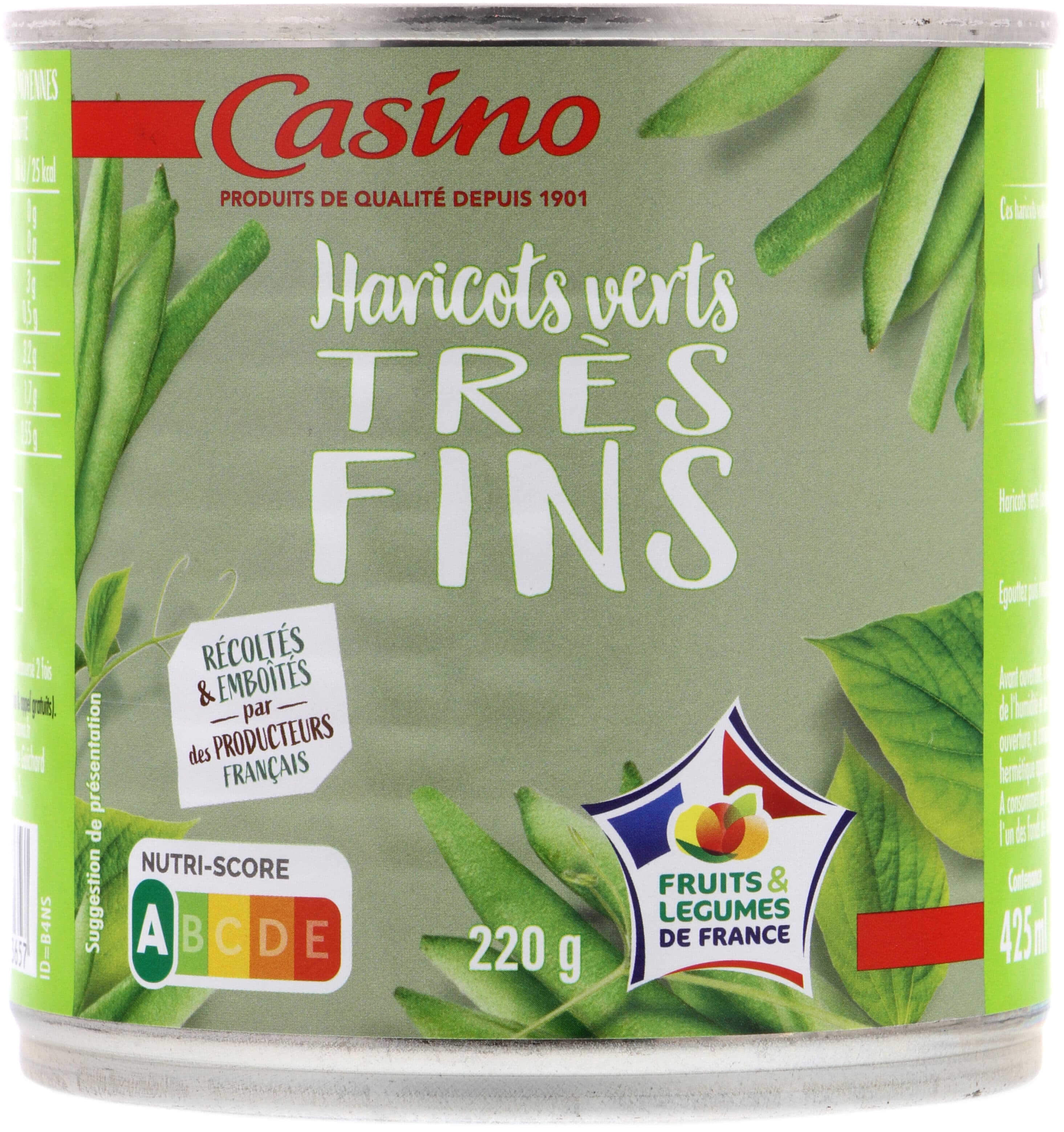 Casino Haricots verts très fins packshot