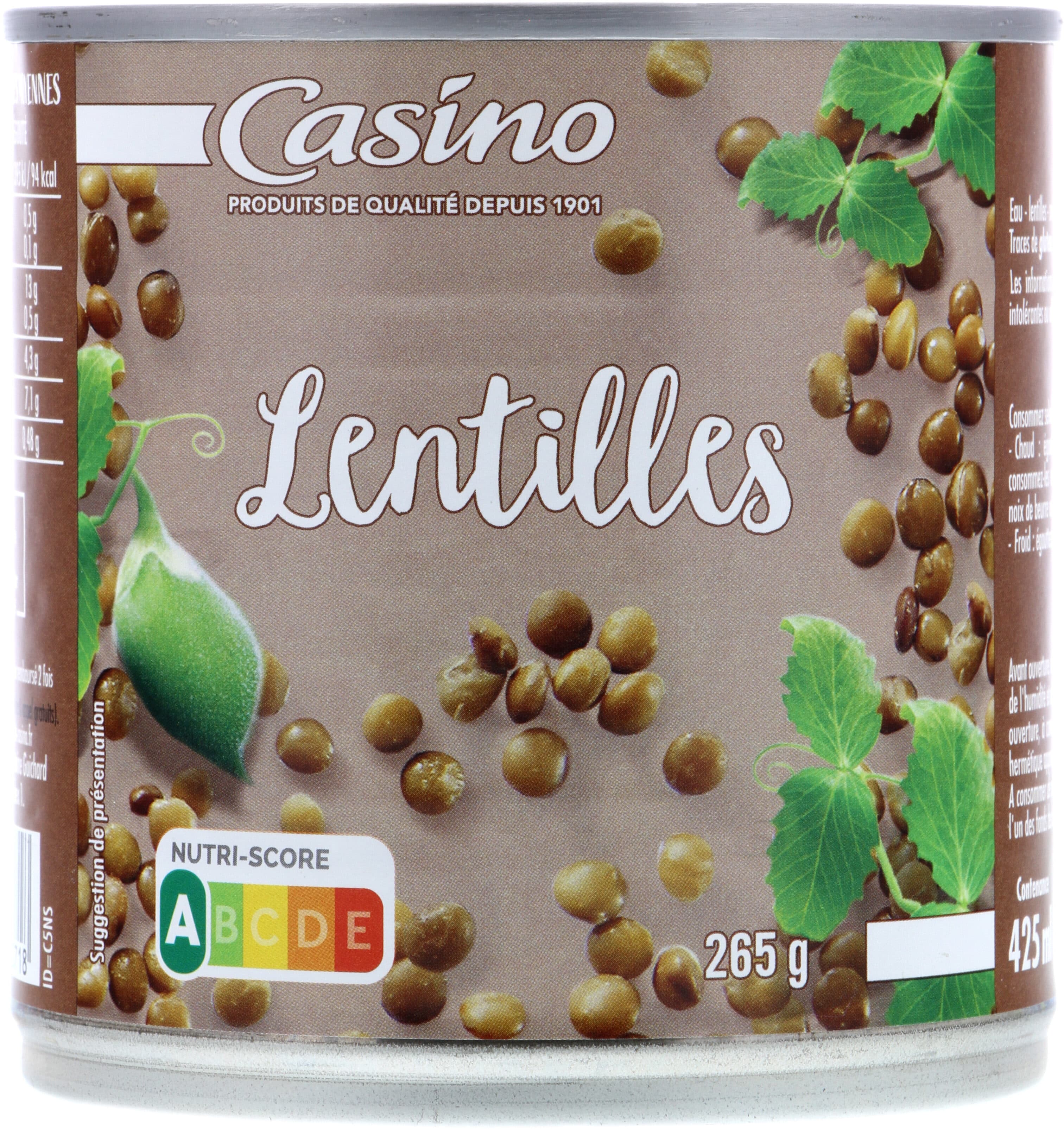 Casino Lentilles packshot