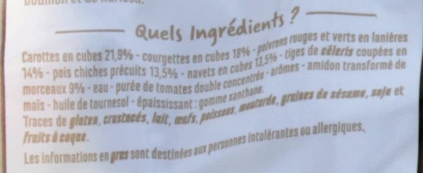 Casino Légumes pour couscous packshot