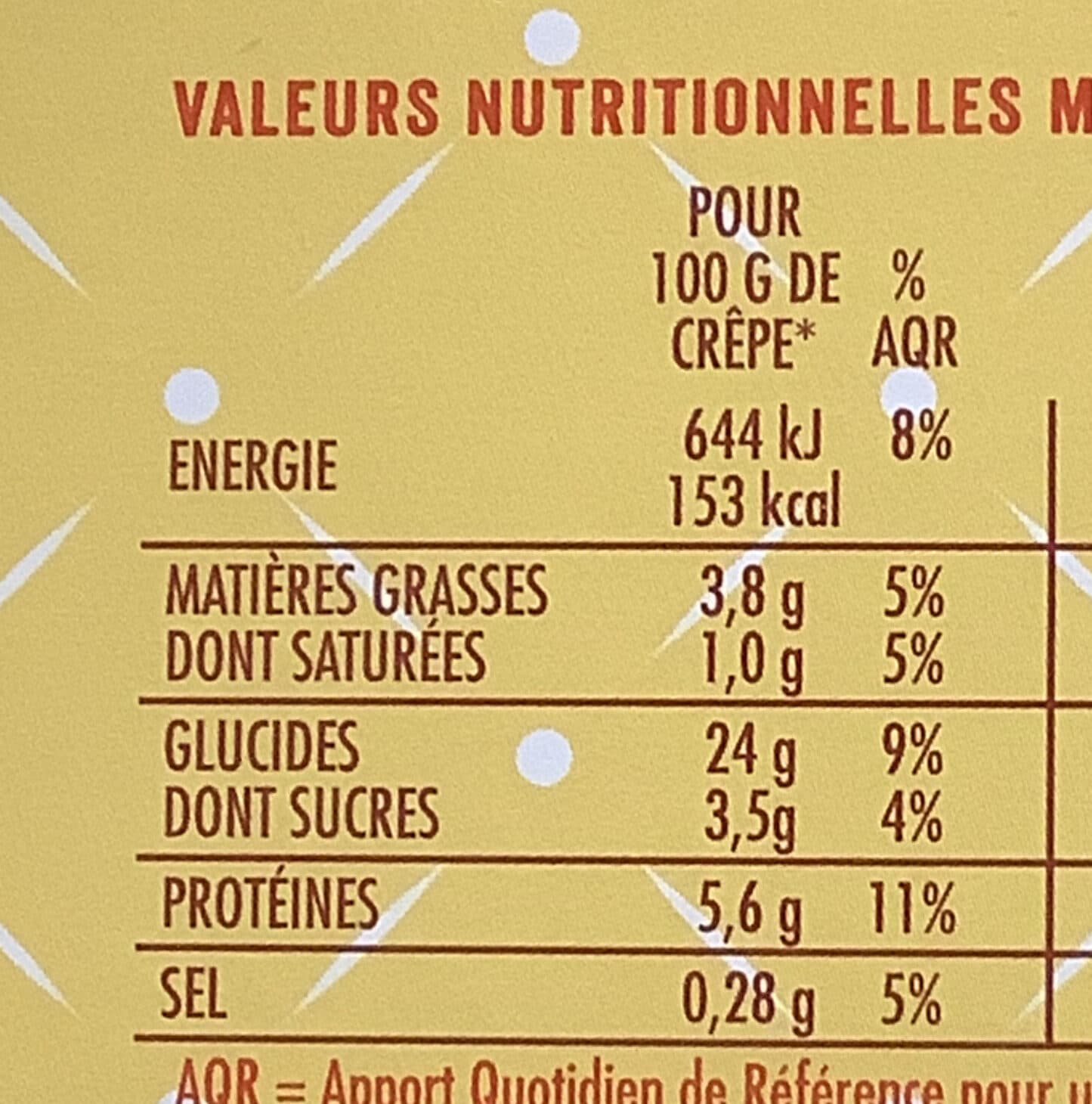 Casino Mes crêpes facile packshot