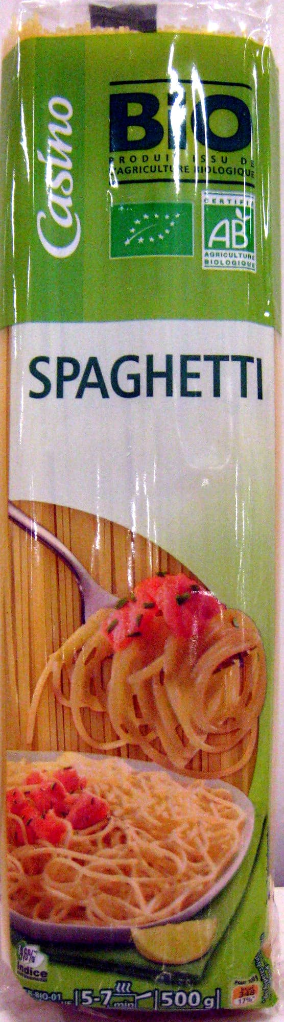 Casino Spaghetti bio packshot