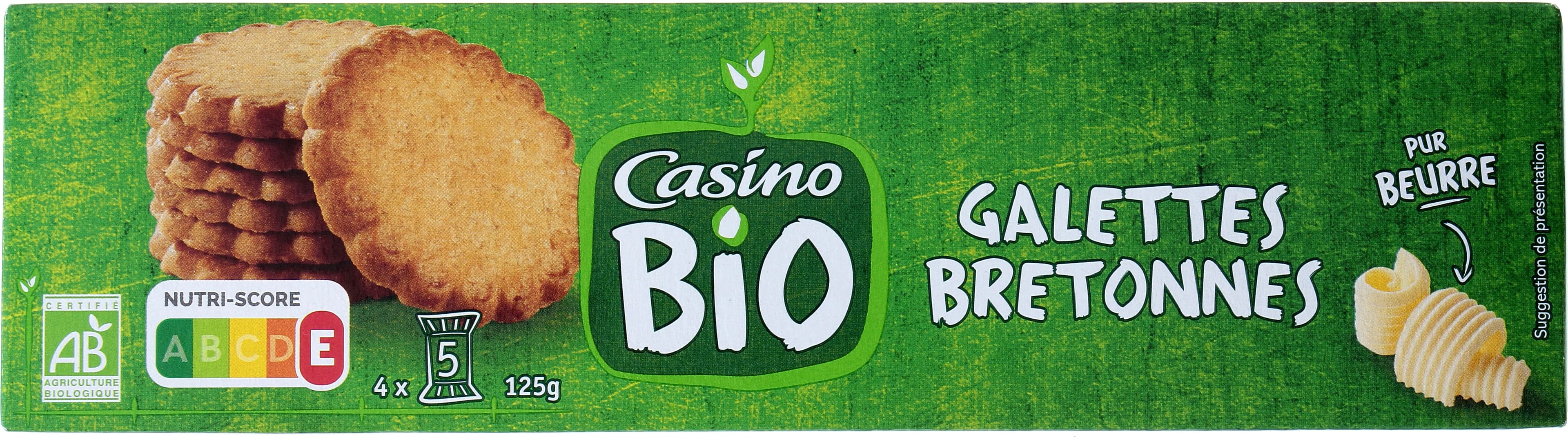 Casino Galettes bretonnes BIO packshot
