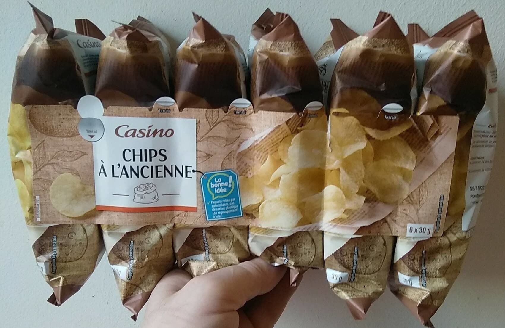 Casino Chips à l'ancienne packshot