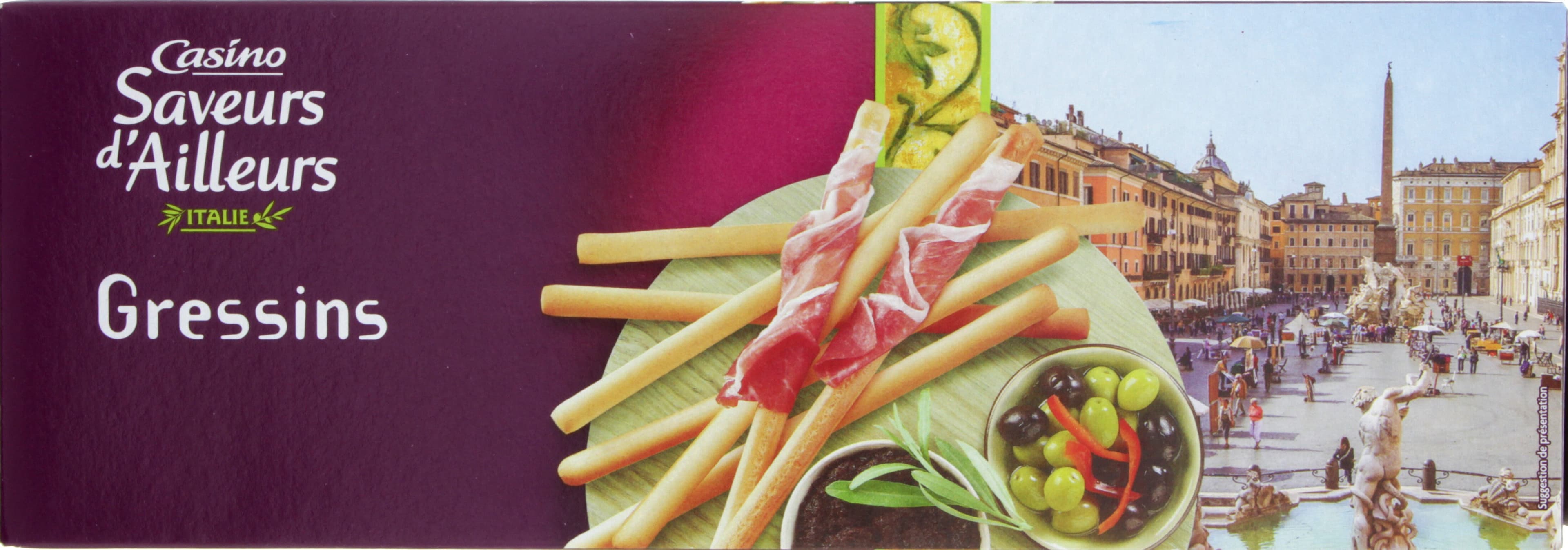 Casino Gressins à l'huile d'olive vierge extra packshot