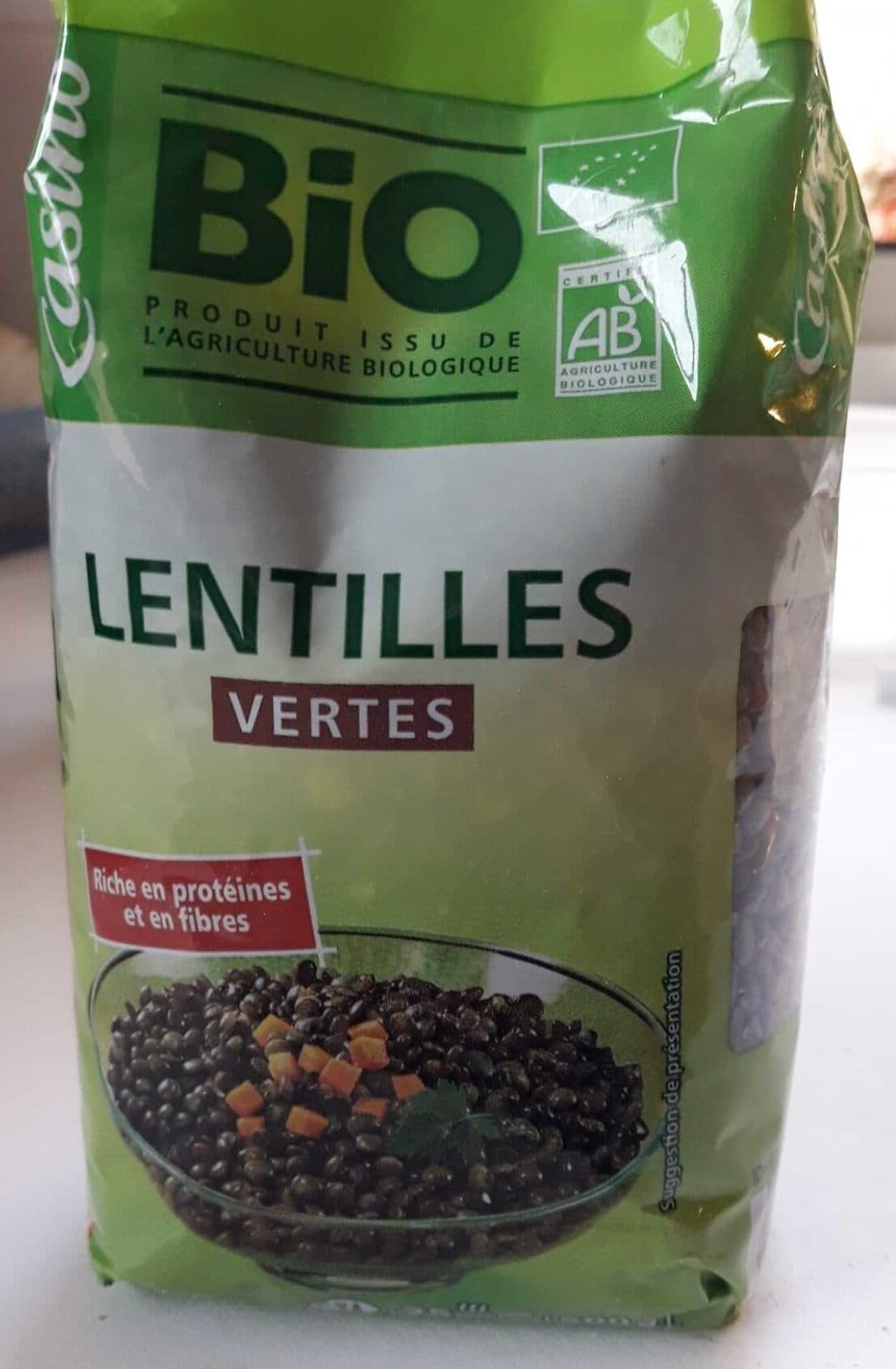 Casino Lentilles vertes packshot