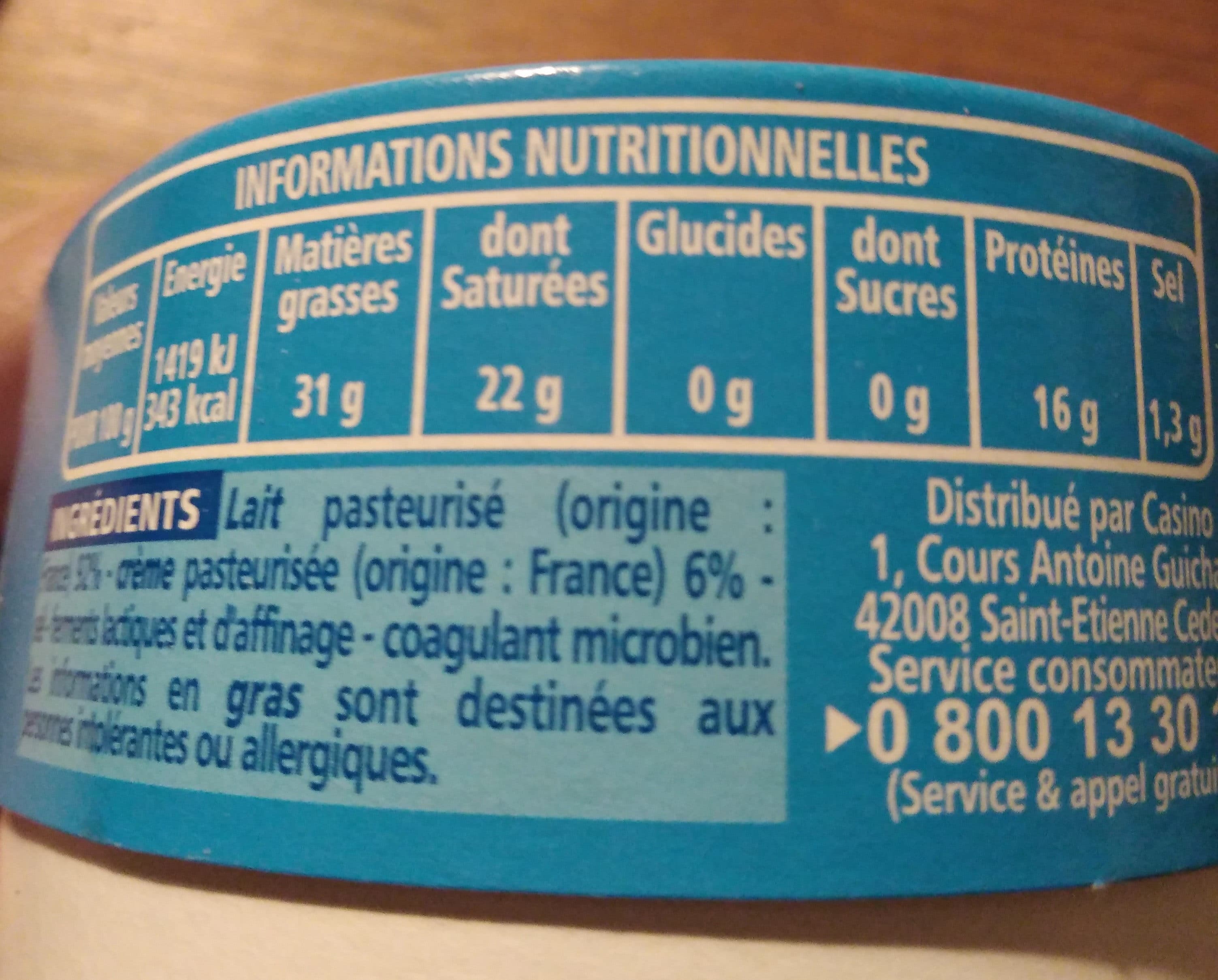 Casino Le Crémeux - Fromage au coeur tendre et onctueux packshot
