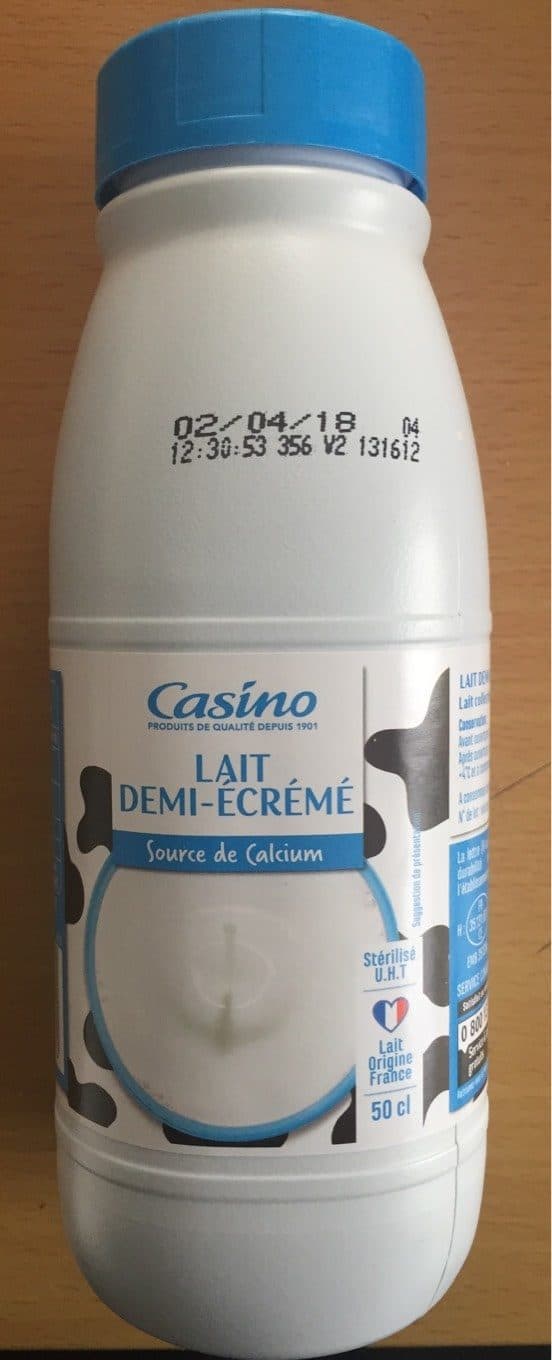 Casino Lait demi-écrémé packshot