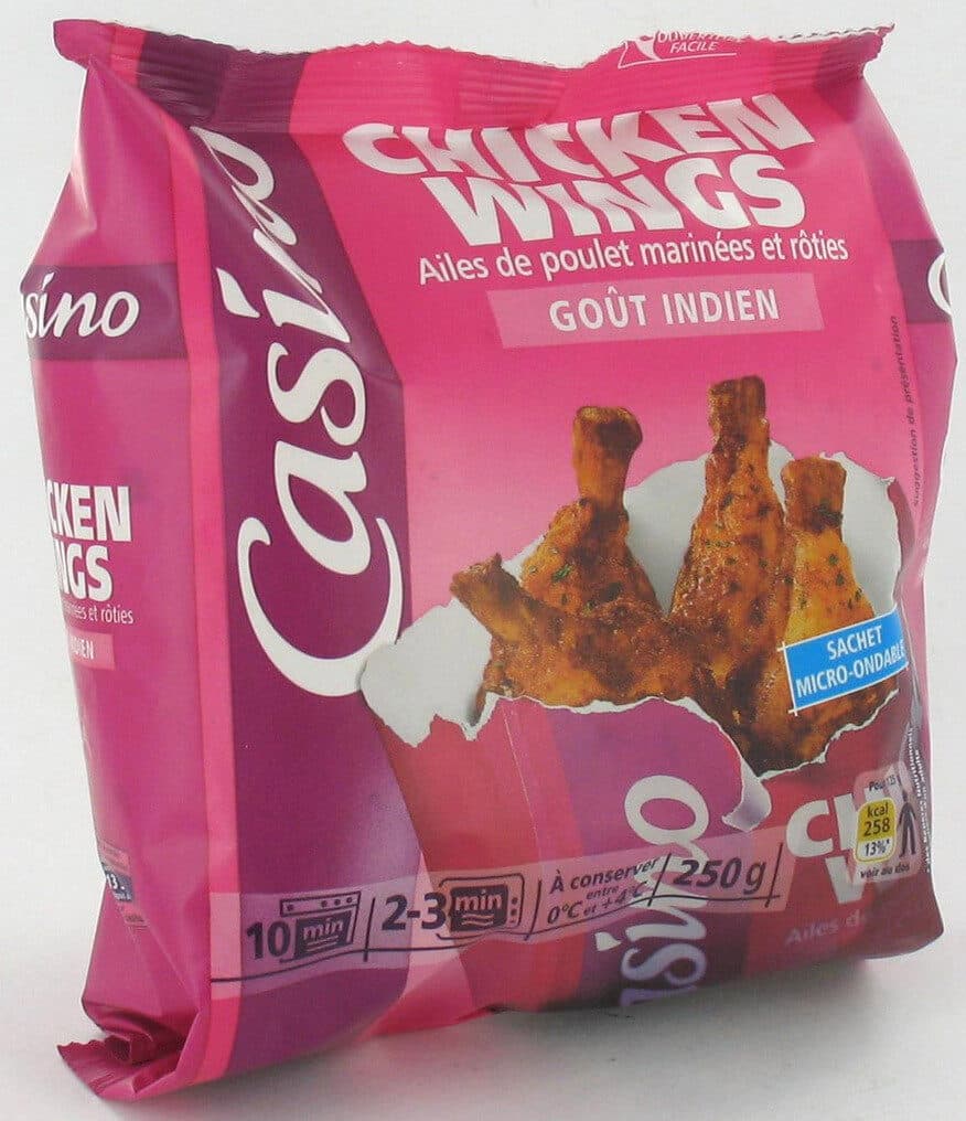 Casino Chicken Wings Indien packshot