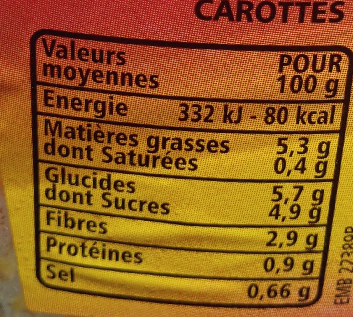 Casino Carottes râpées packshot