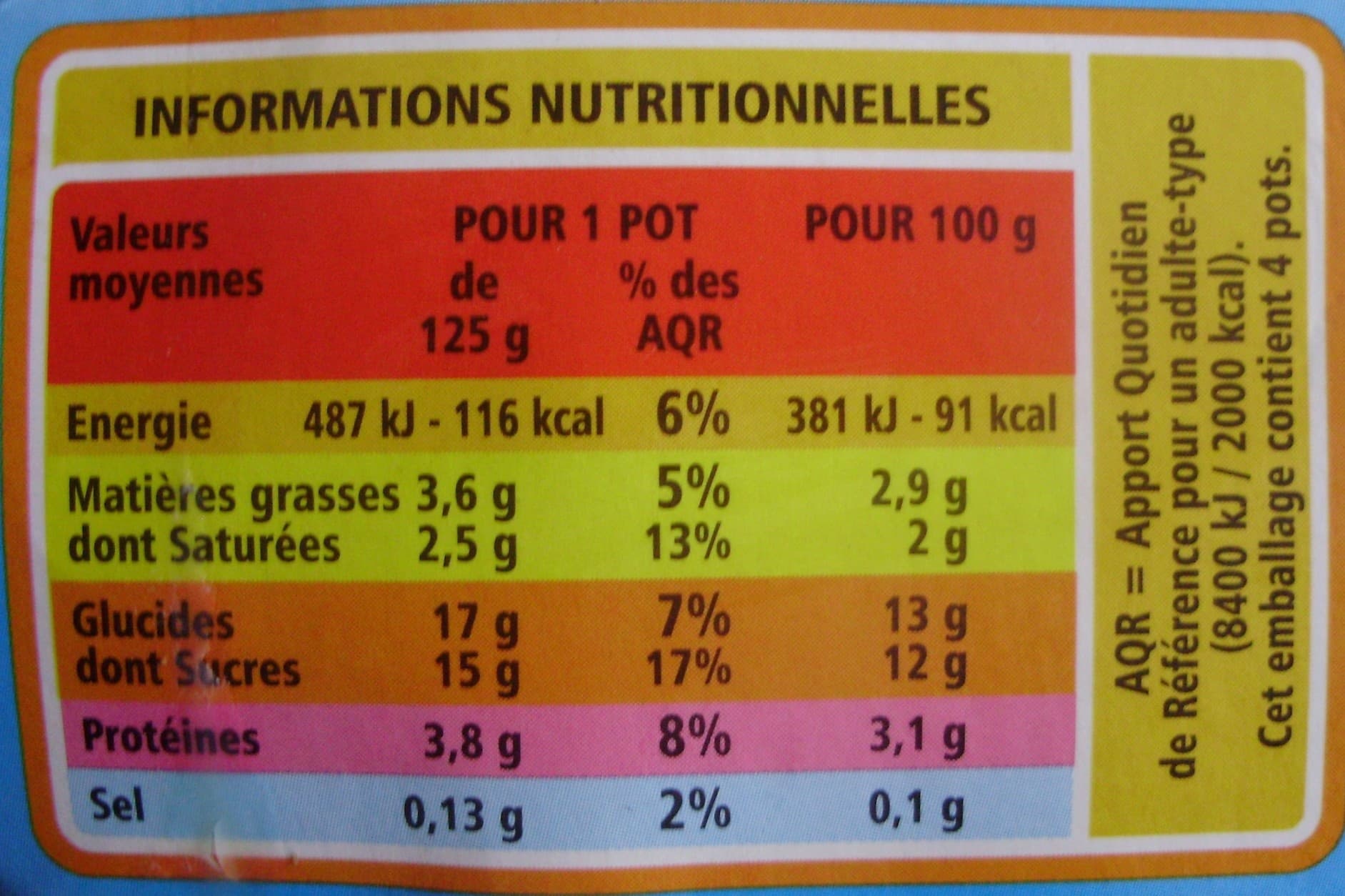 Casino Yaourt au lait entier Saveur Citron packshot
