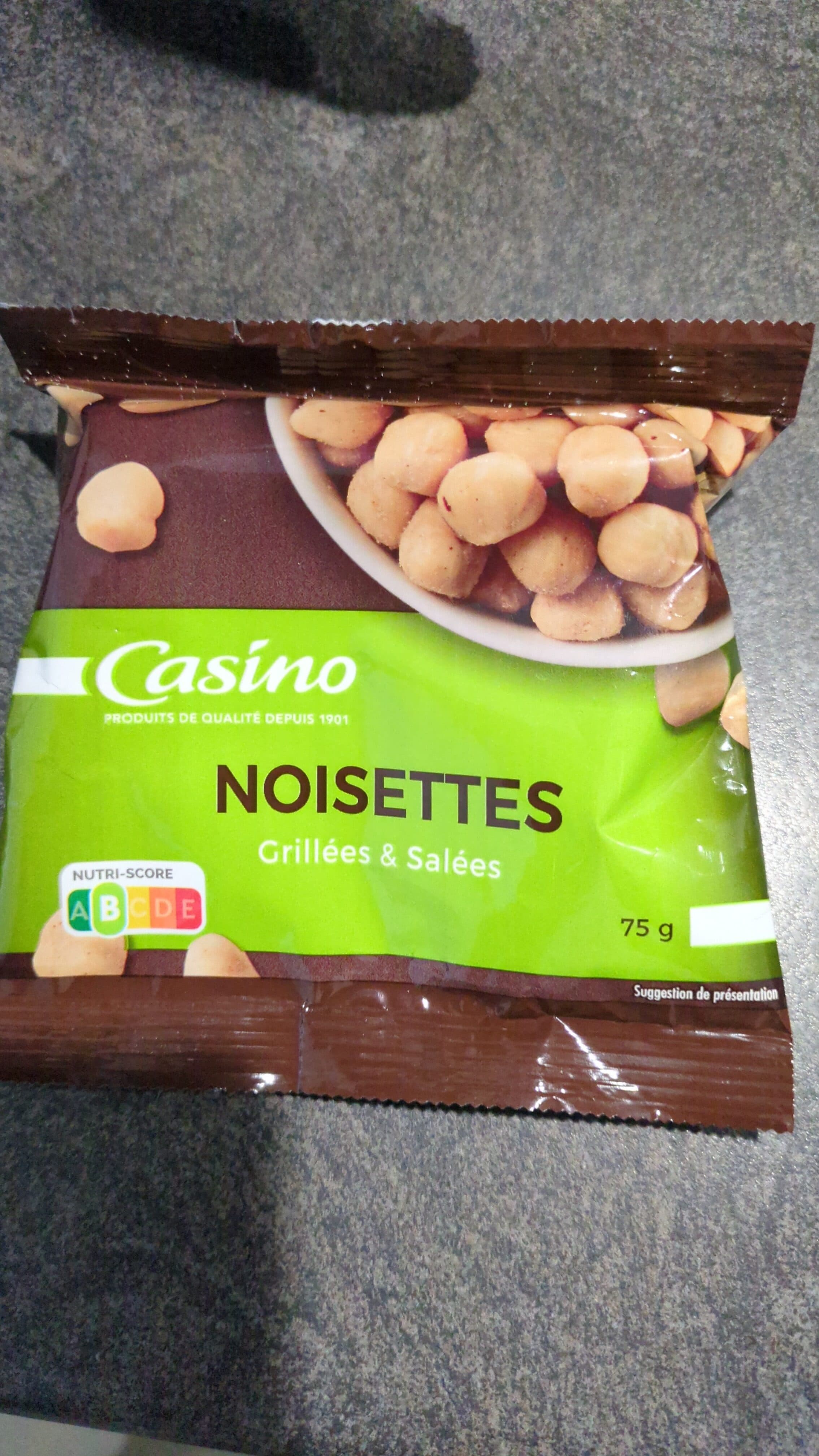 Casino Noisettes grillées et salées packshot