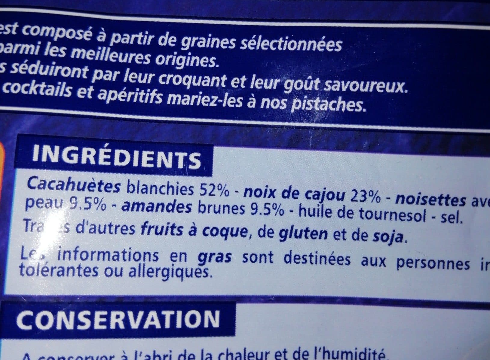 Casino Cocktail salé Cacahuètes, noix de cajou, amandes, noisettes packshot