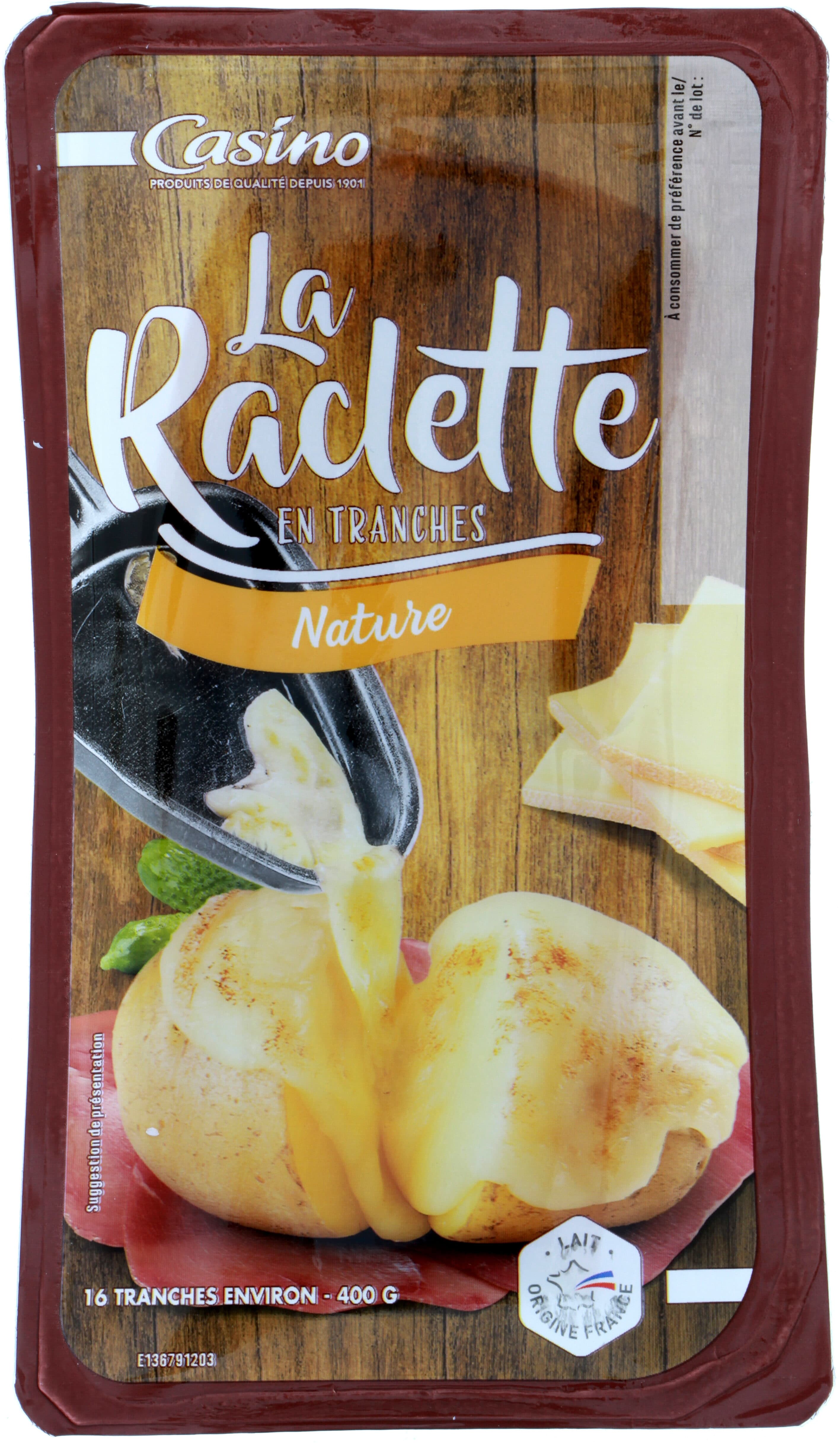 Casino La Raclette en tranches packshot