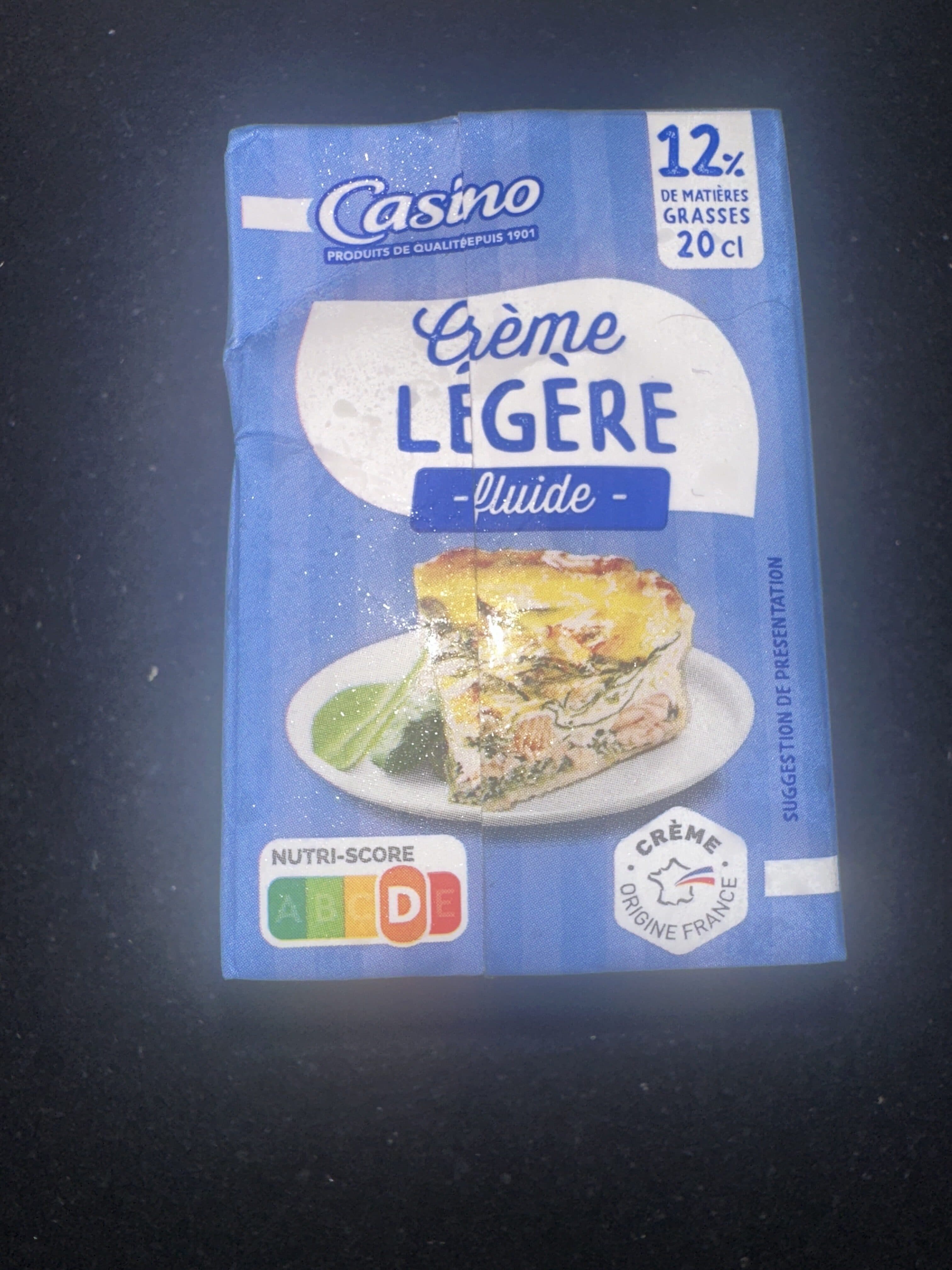 Casino Crème légère packshot