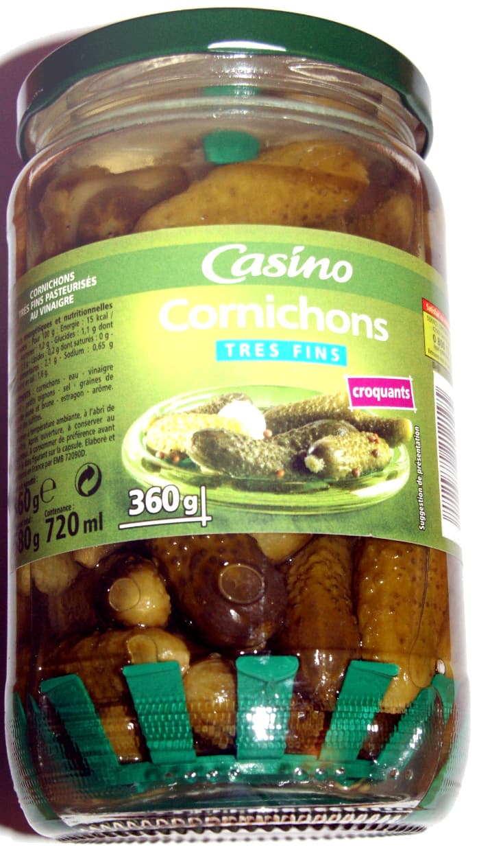 Casino Cornichons Très Fins (croquants) packshot