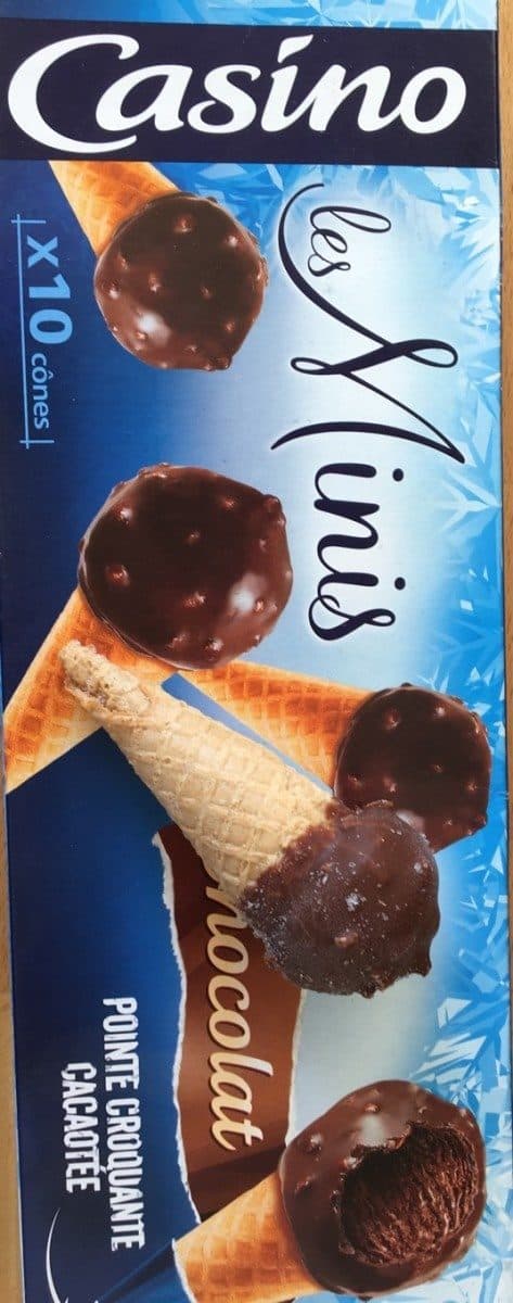 Casino Mini cornet chocolat packshot
