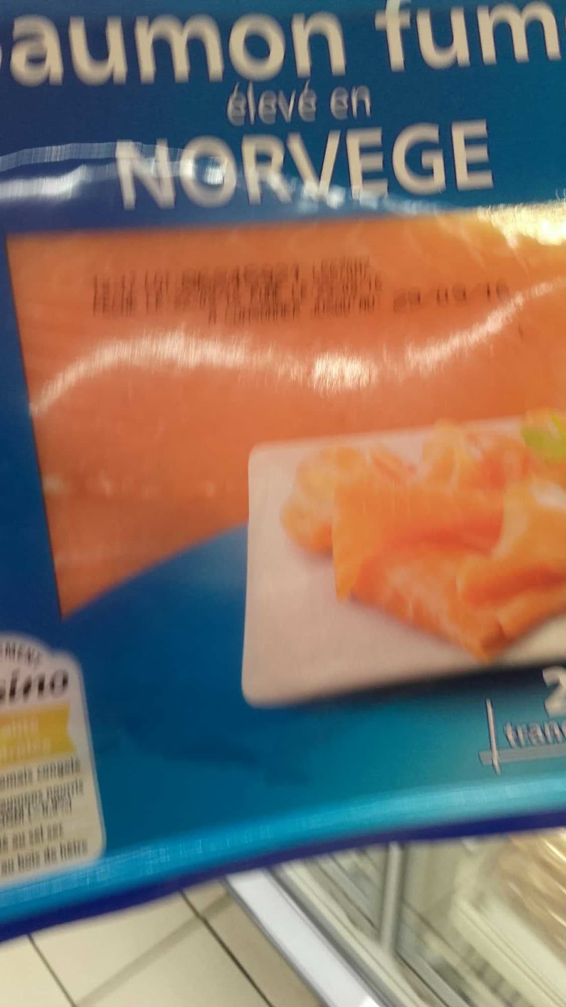 Casino Saumon fumé élevé en Norvège packshot