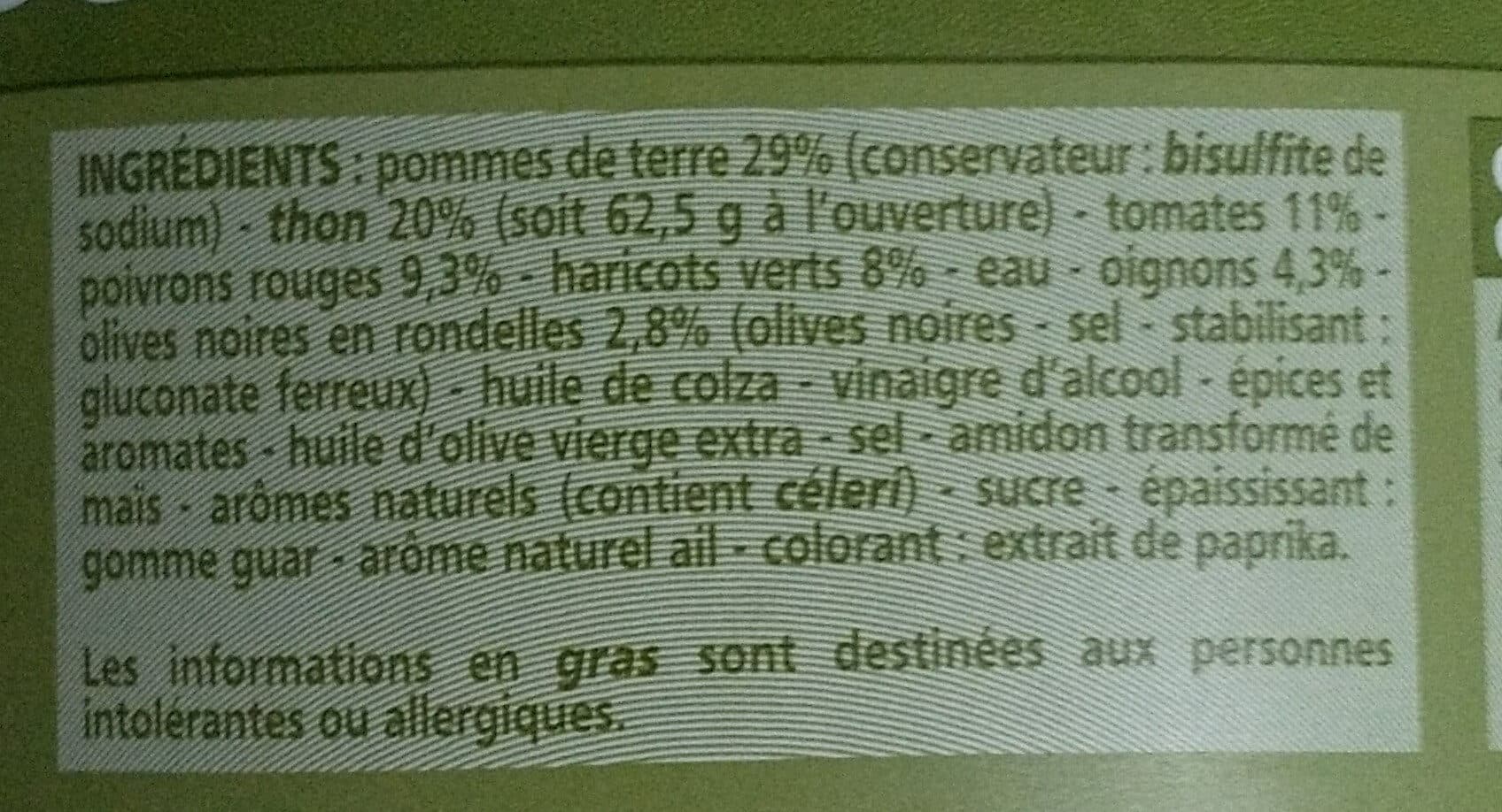 Casino Salade niçoise au thon packshot