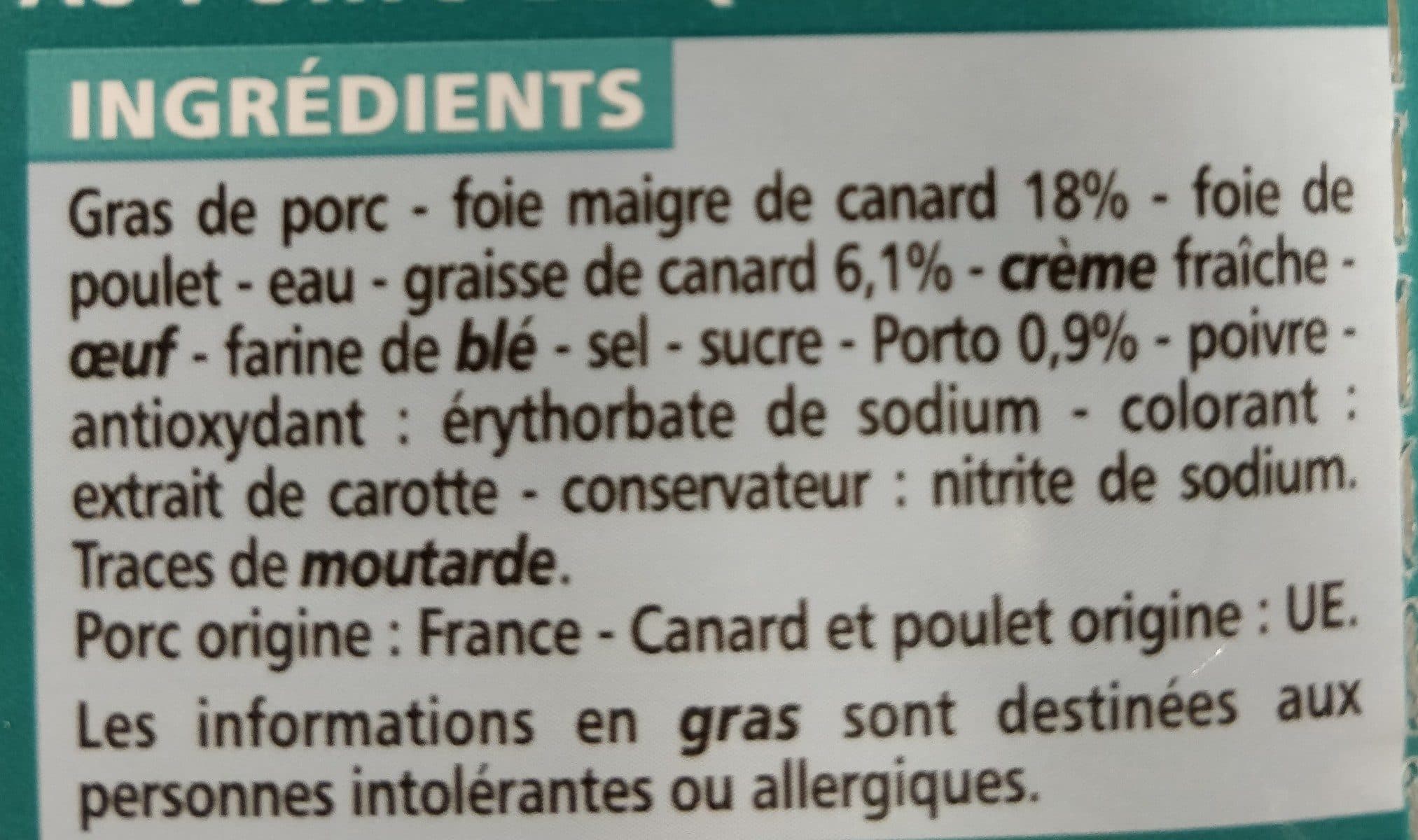 Casino Mousse au canard au Porto packshot
