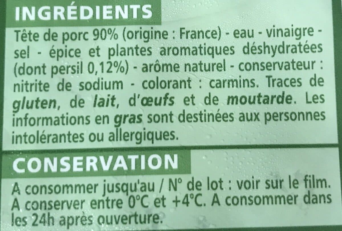 Casino Fromage de tête persillé packshot