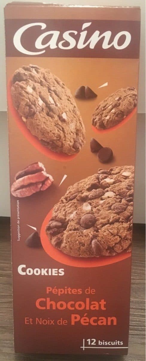 Casino Cookies pépites de chocolat et noix de pécan packshot