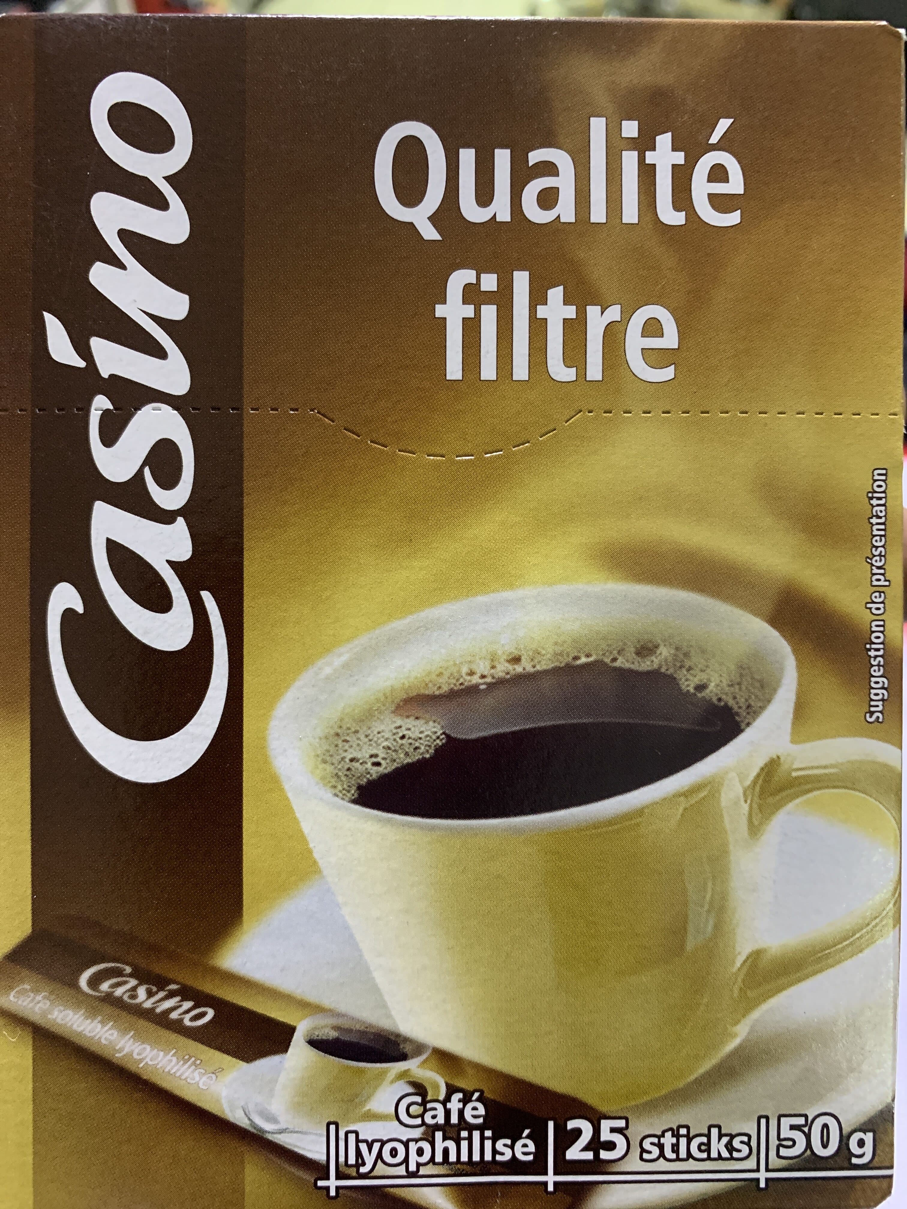 Casino Café Qualité Filtre packshot