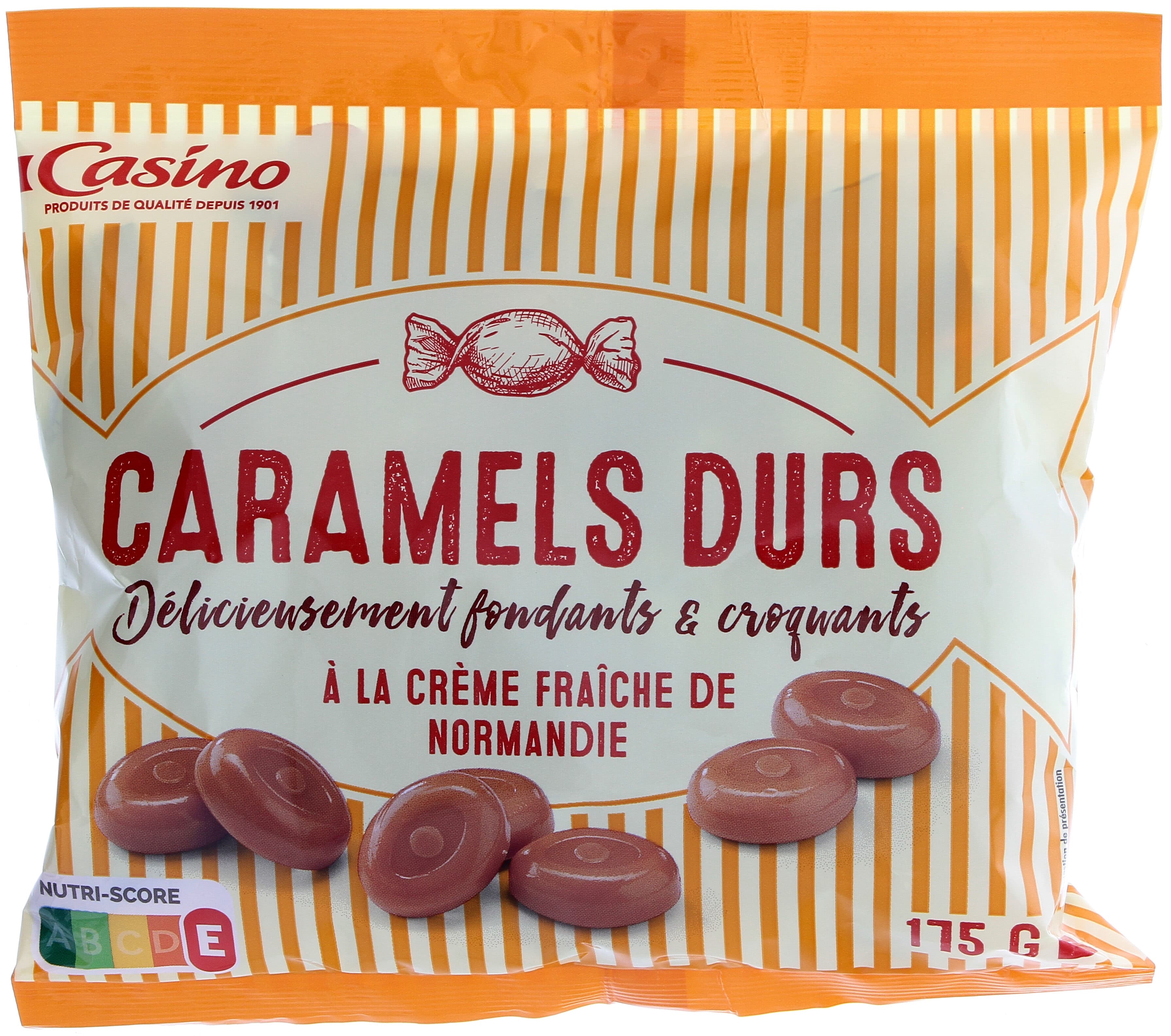 Casino Caramels Durs Délicieusement fondants et croquants packshot