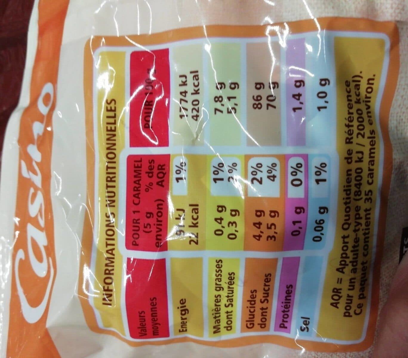 Casino Caramels Durs Délicieusement fondants et croquants packshot